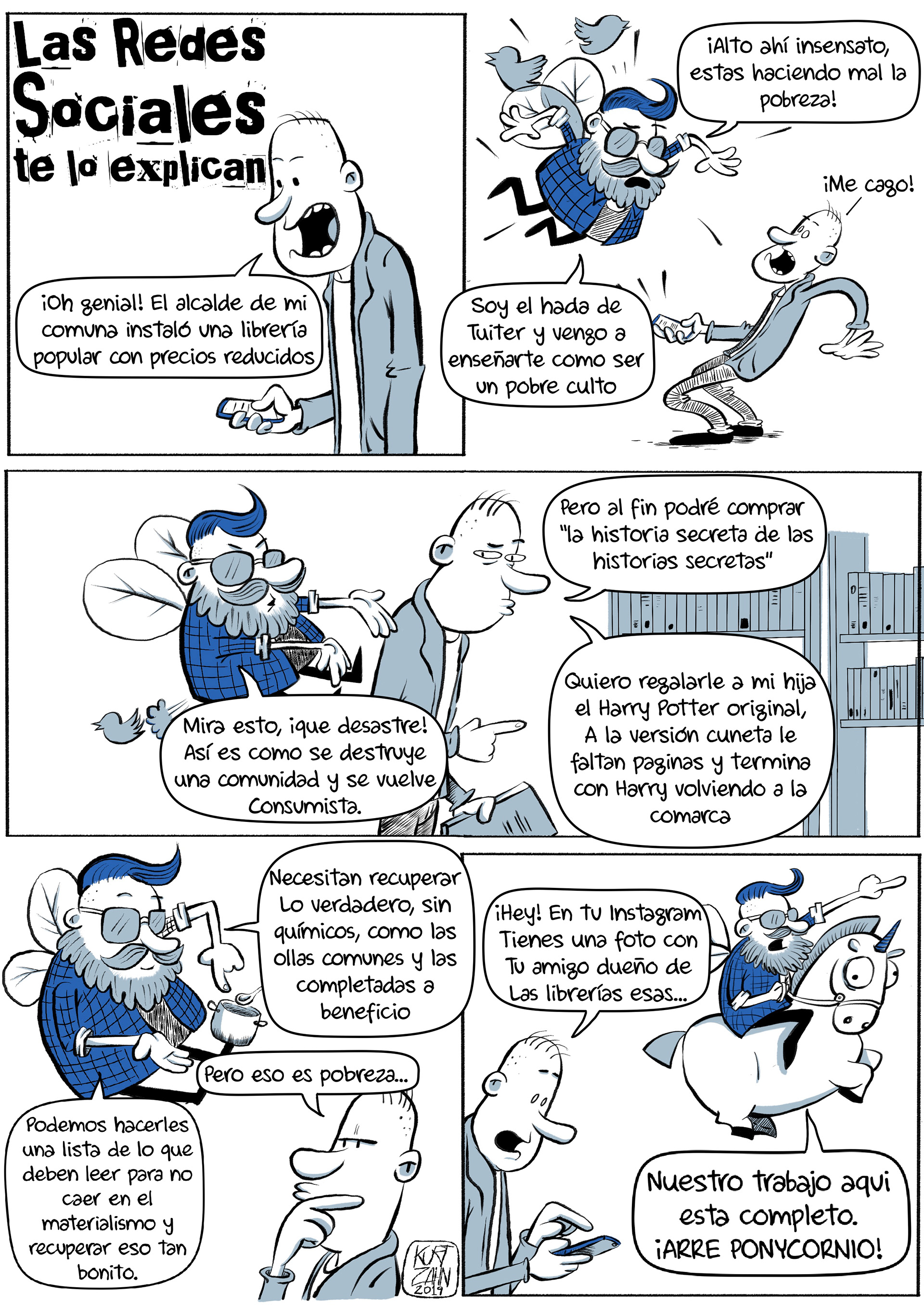 Las Redes Sociales te lo explican 1 - Webcomic