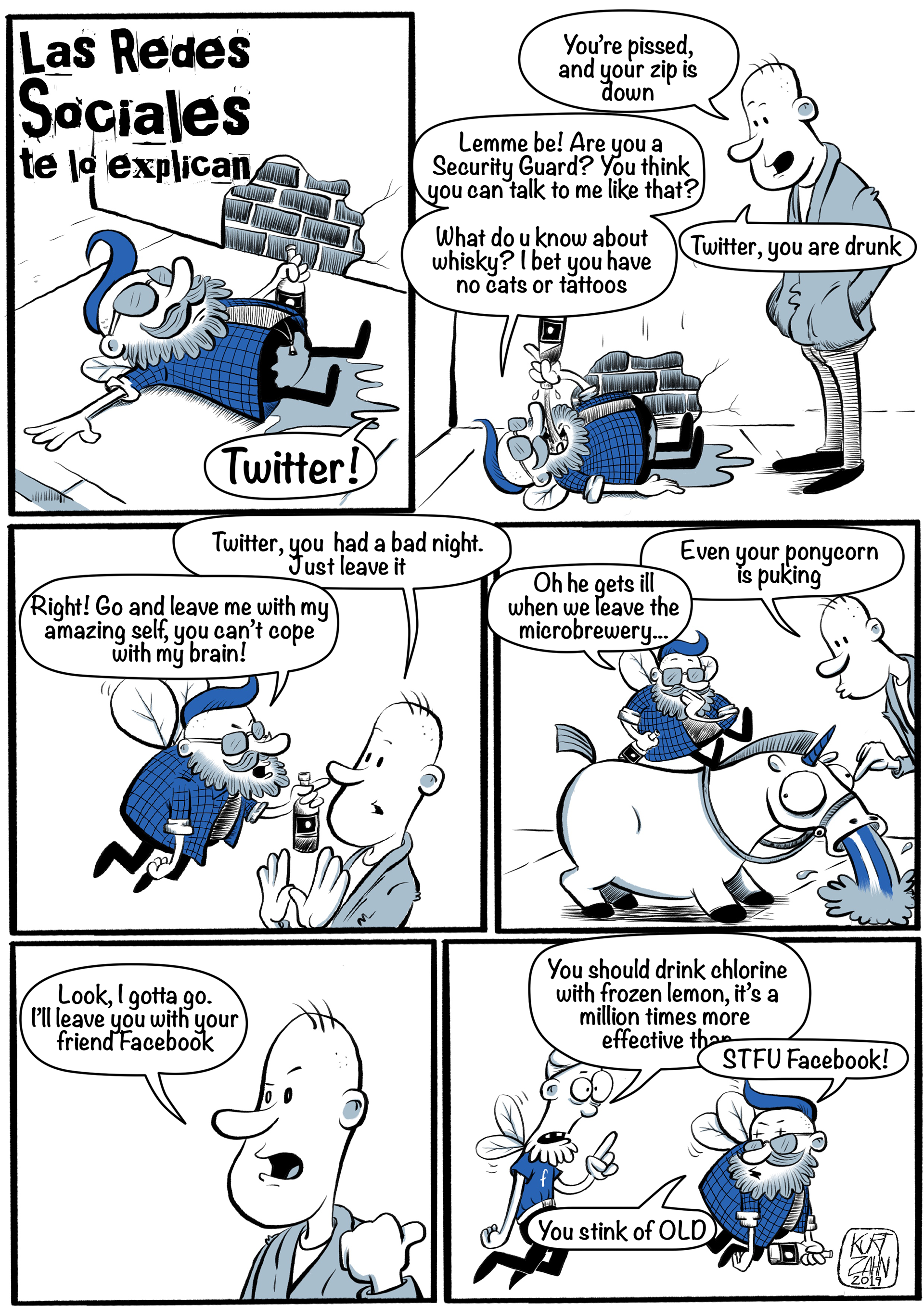 Las Redes Sociales te lo explican 2 -ENG - Webcomic