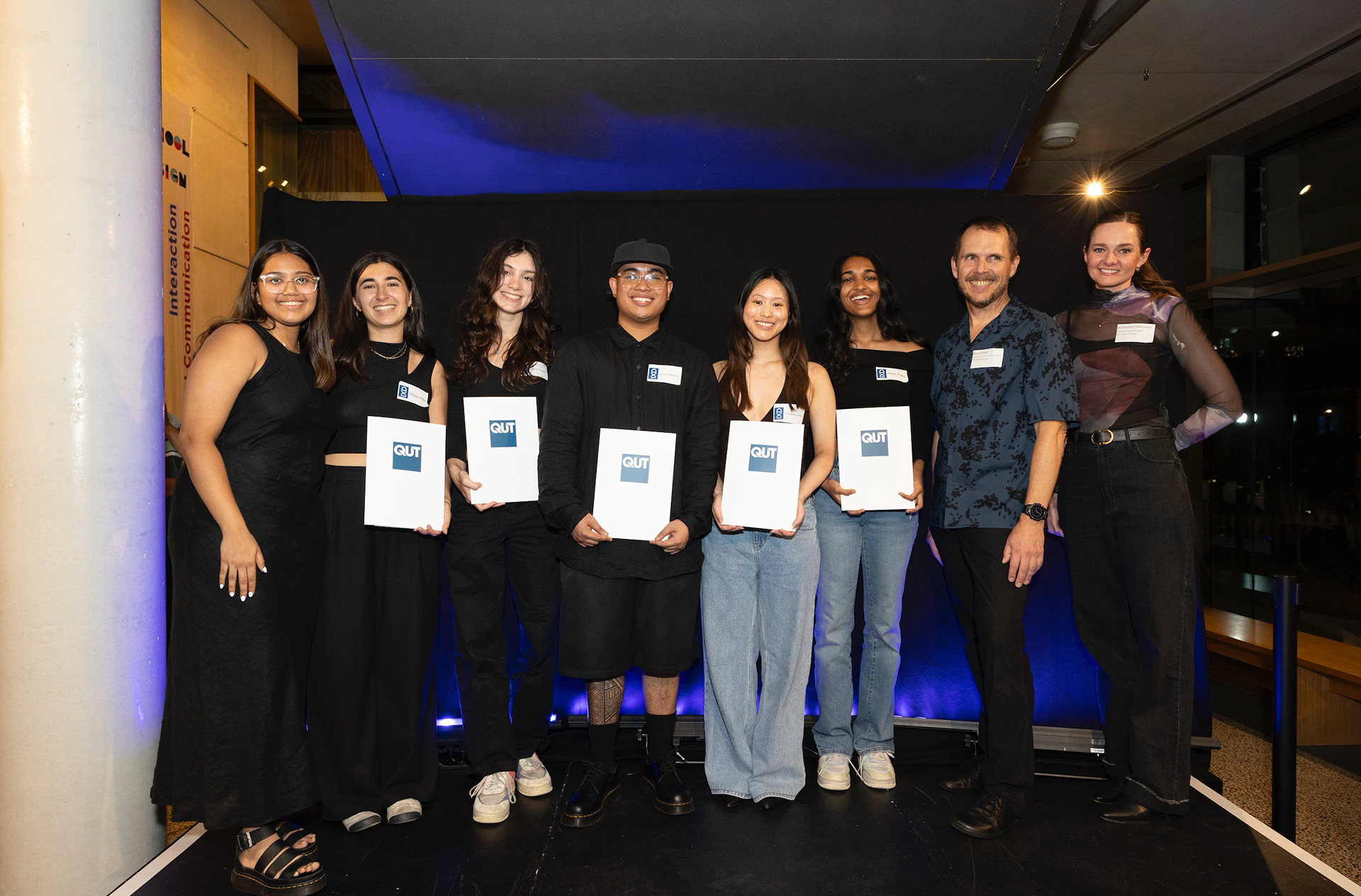 Me with the other award winners at the Design Ceremony!