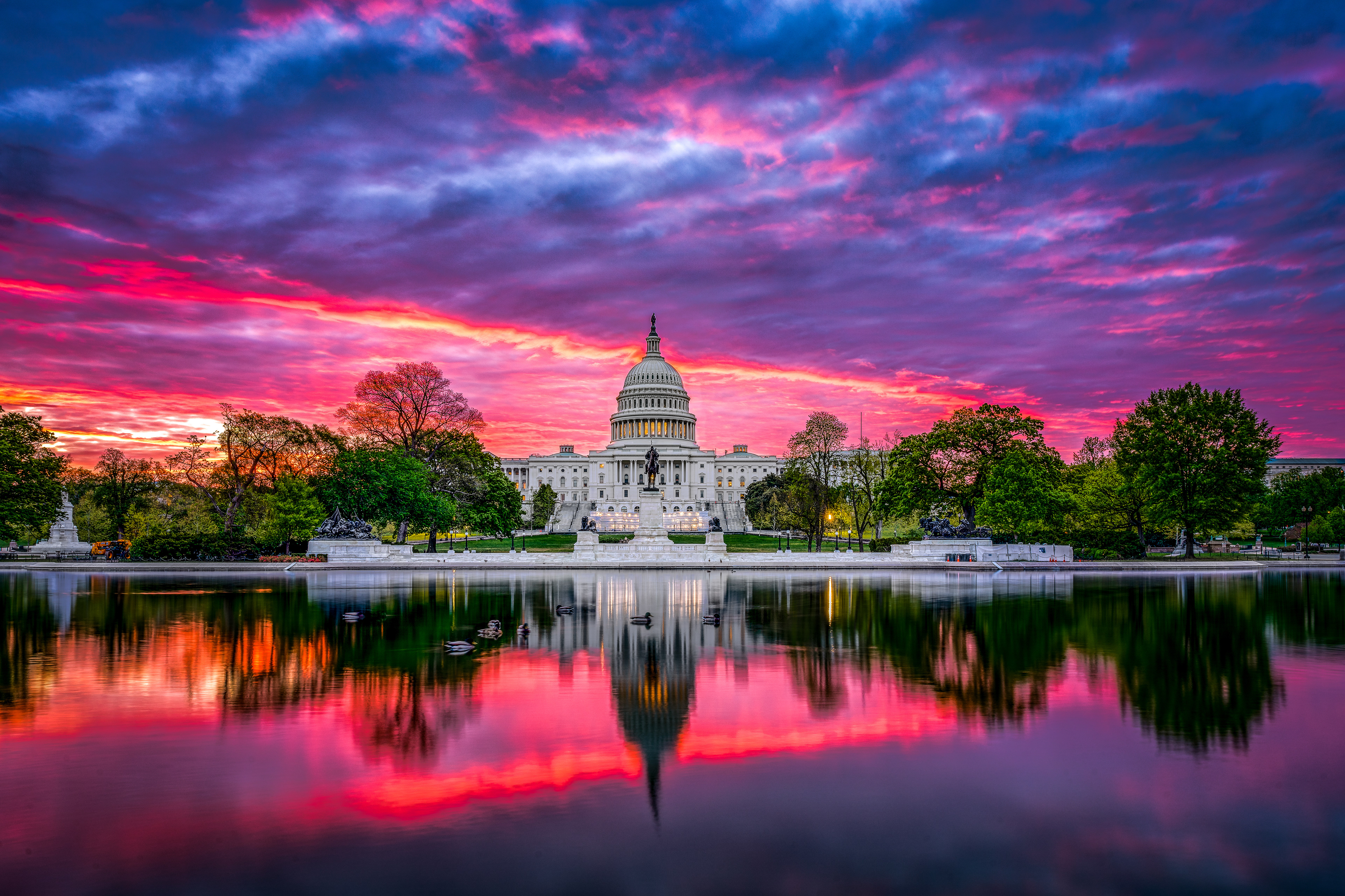 US Capitol at Sunrise