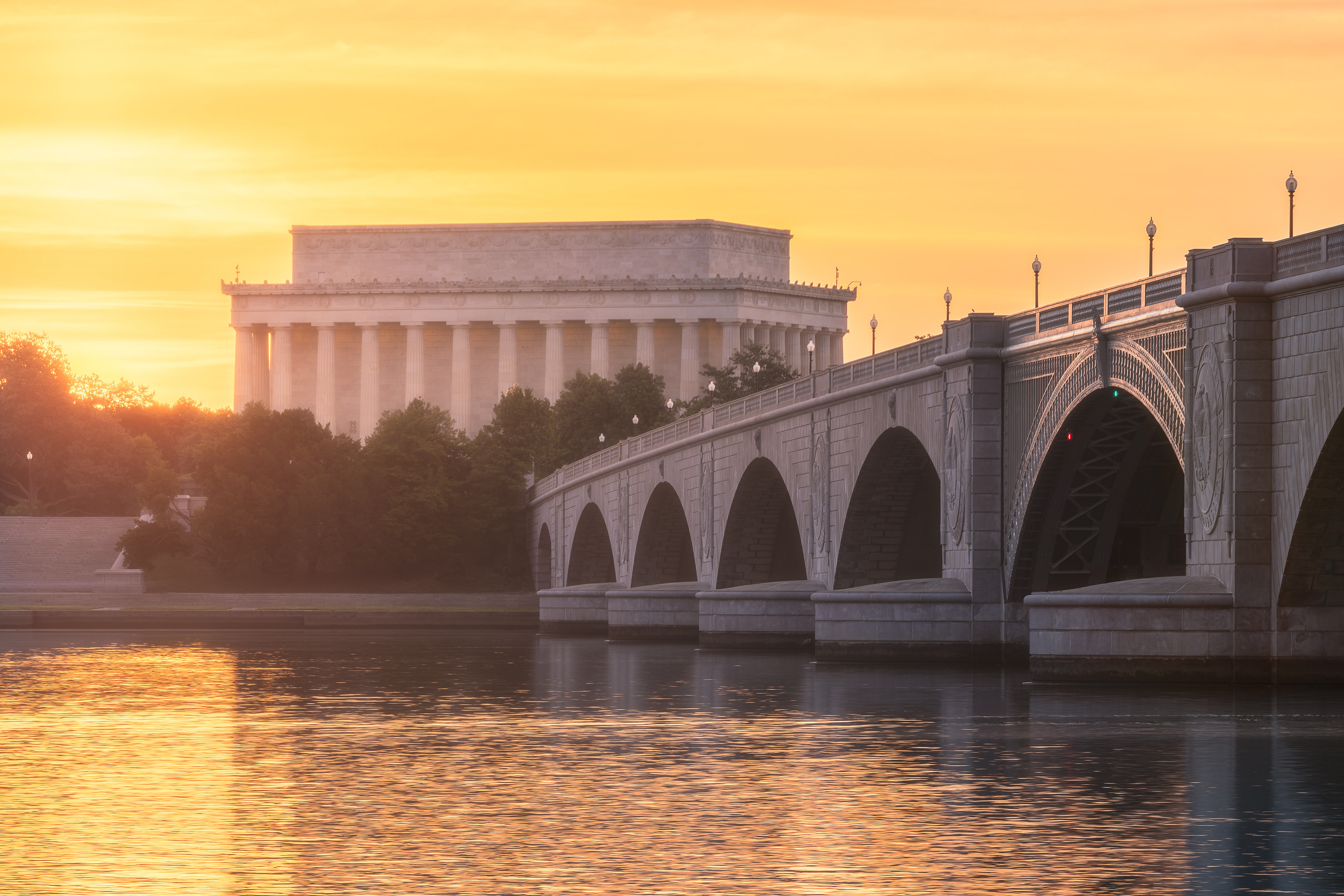 Jefferson Memorial, Memorial Bridge