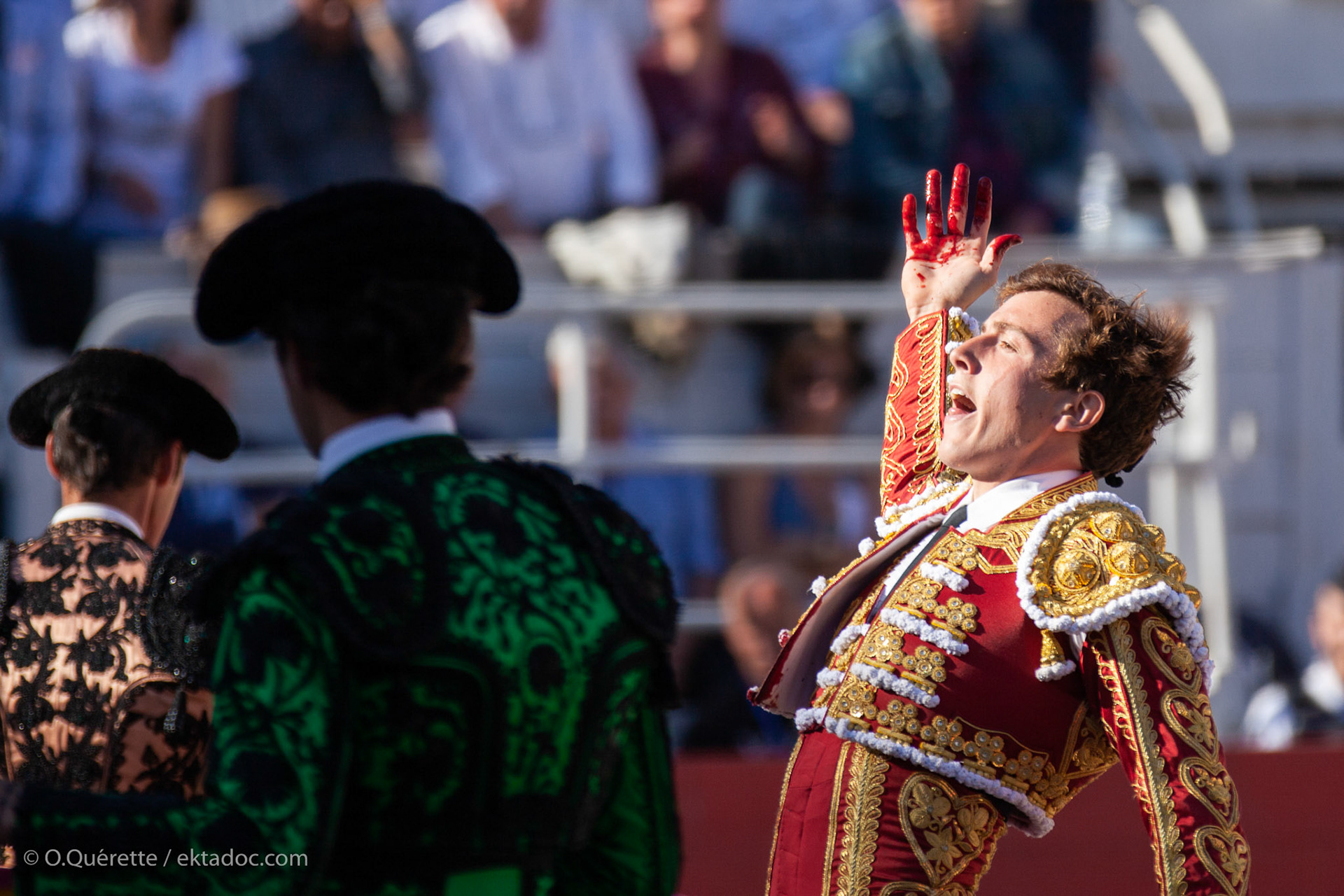 Corrida à la feria de Pâques à Arles