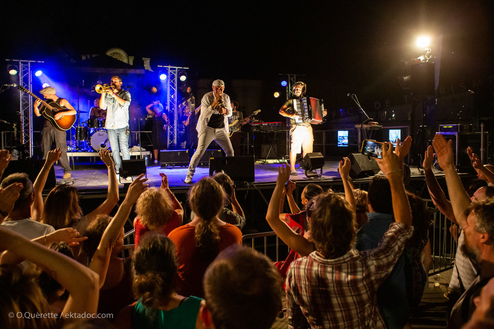 Concert lors de la fête de la musique à Arles