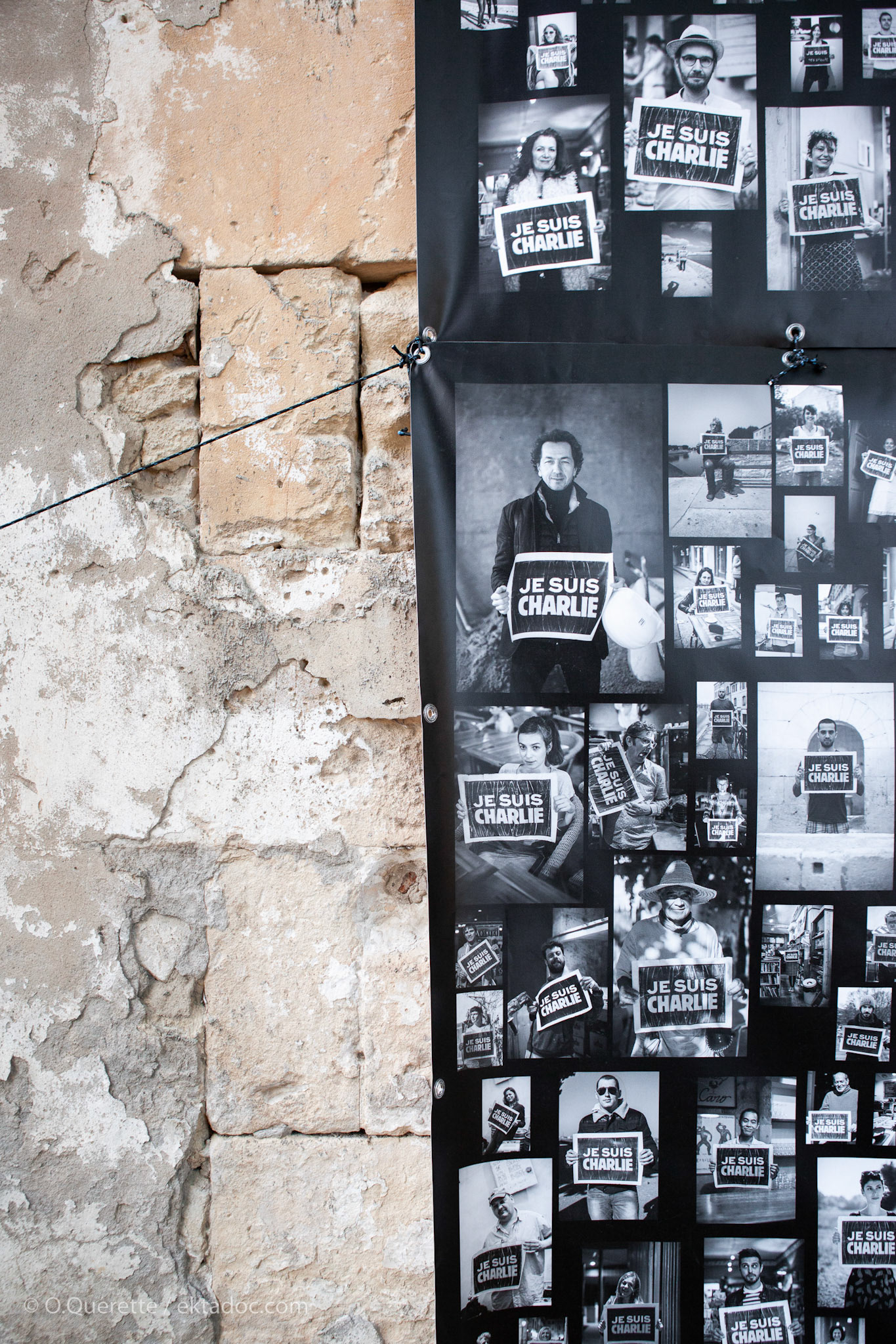 Exposition "je suis, nous sommes..." de Jan Dyver à Arles