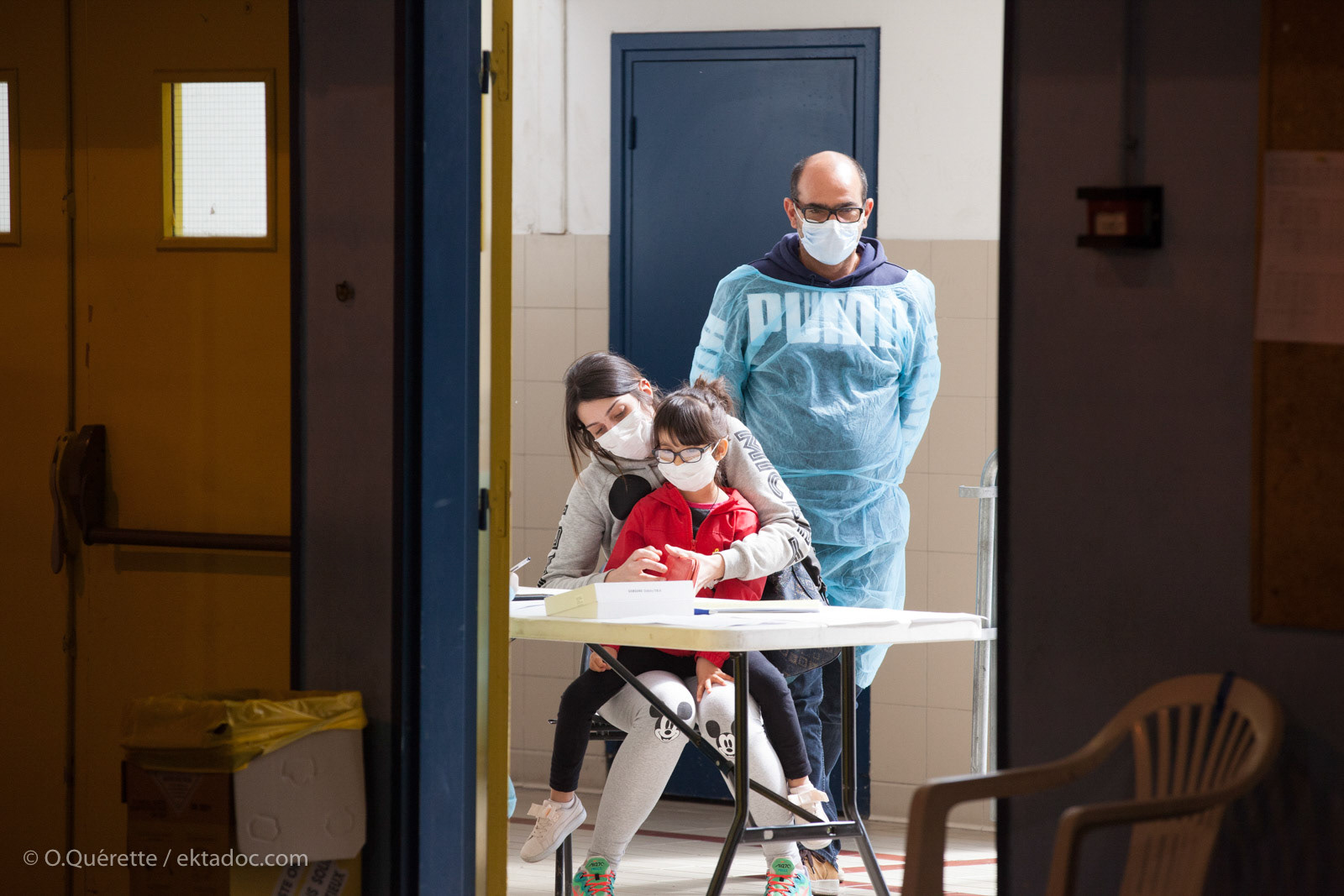 Covid19: campagne de test, Arles