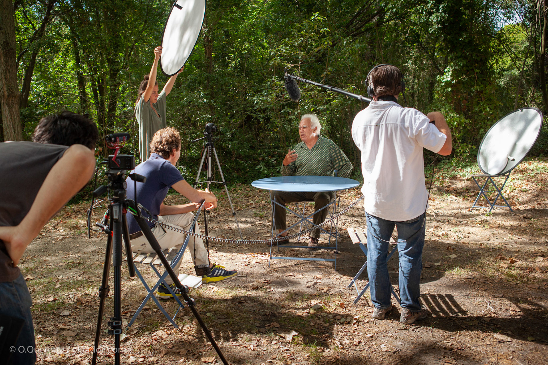 Interview filmé de Hans Slivester par Hervé Hôte