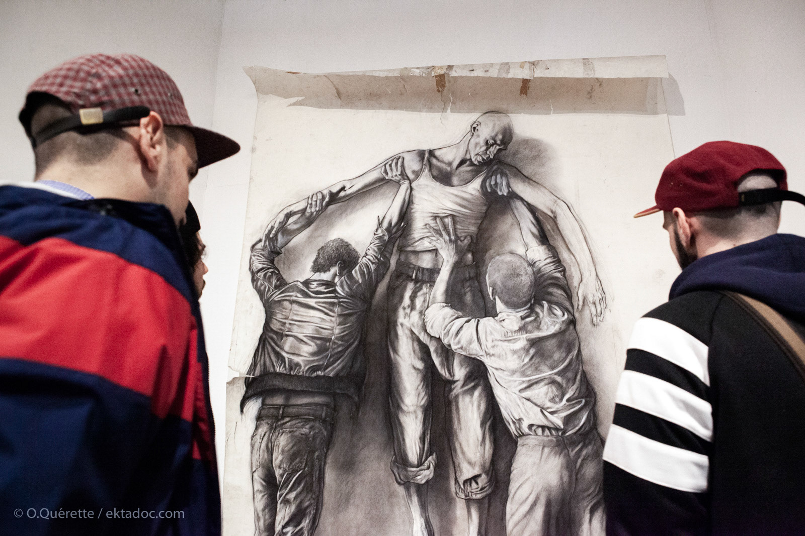 Exposition de Ernest Pignon-Ernest à la chapelle du Méjan à Arles