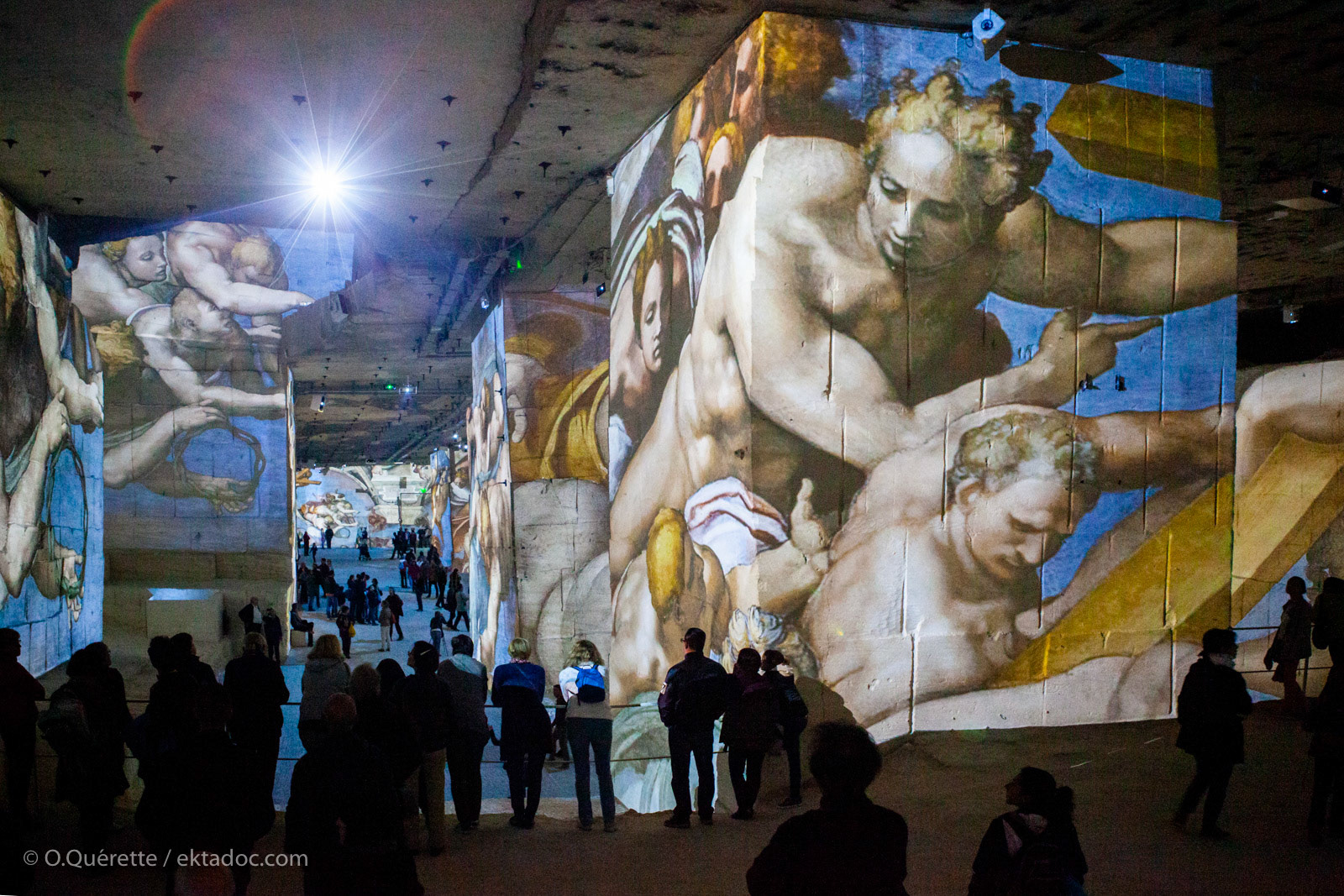 Les Carrières de Lumières, aux Baux de Provence