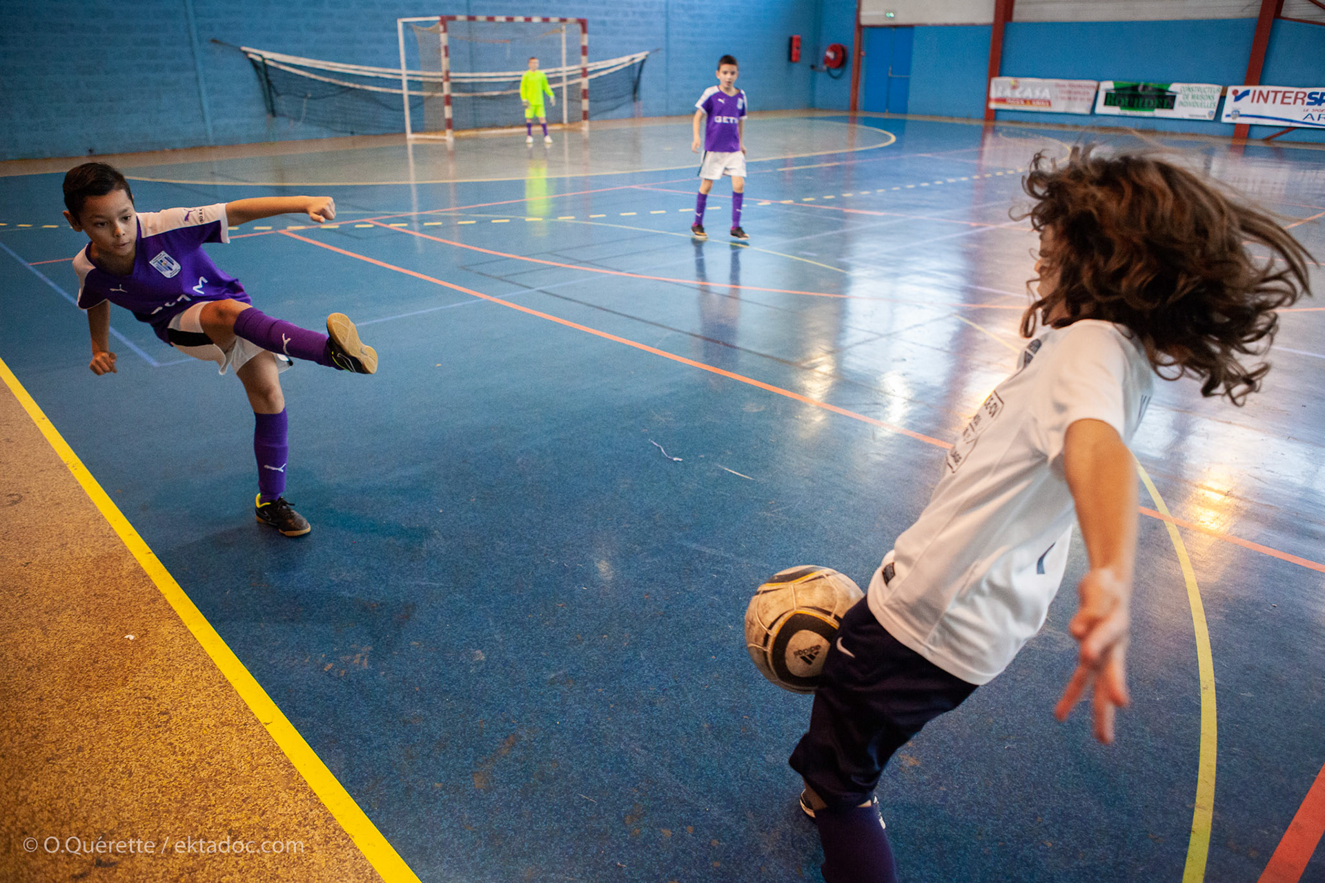 Tournoi futsall au gymnase Louis Brun à Arles