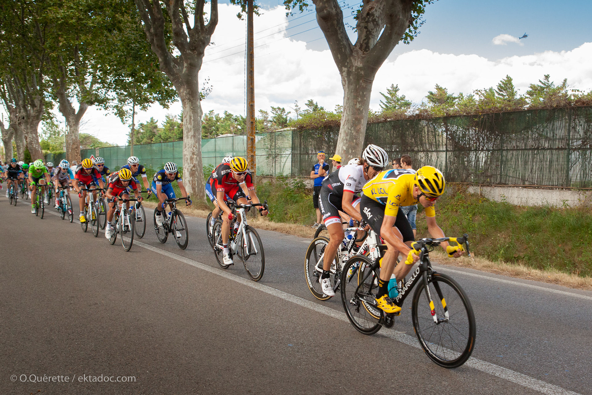 Passage du Tour de France à Saint Etienne du Grès