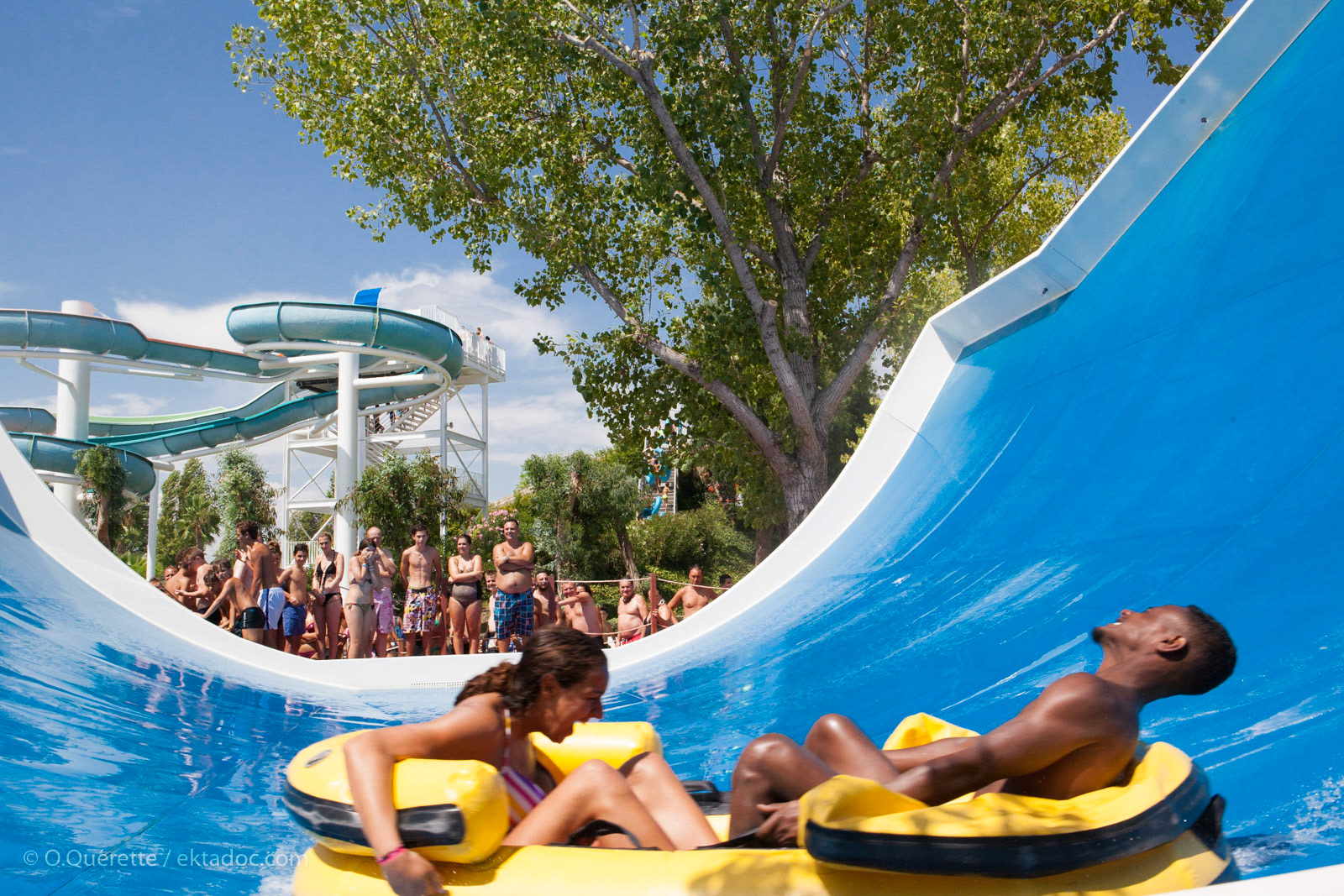Le parc d'attractions Aquasplash de MarineLand à Antibes