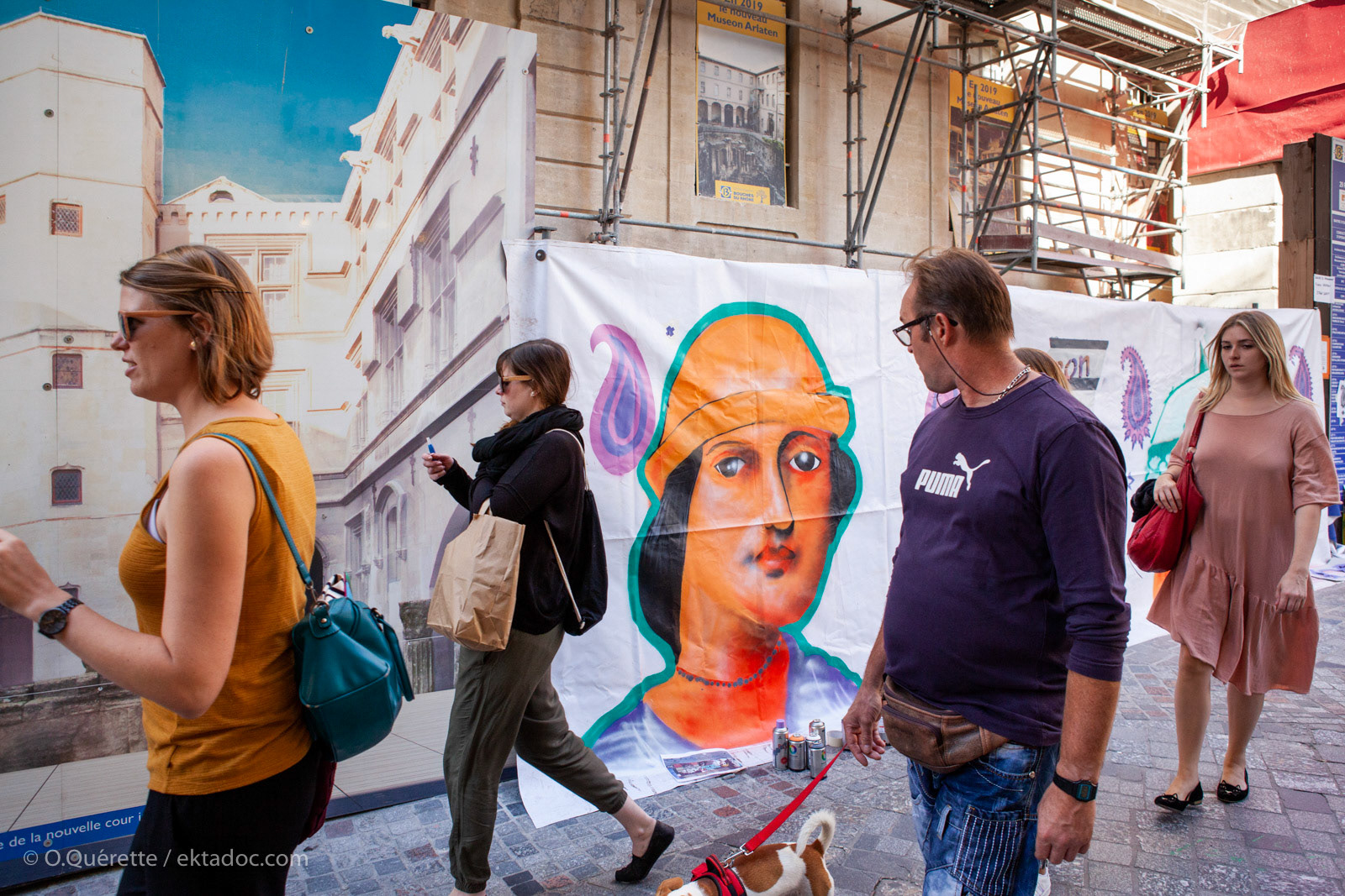 Le Museon Arlaten en travaux, Arles