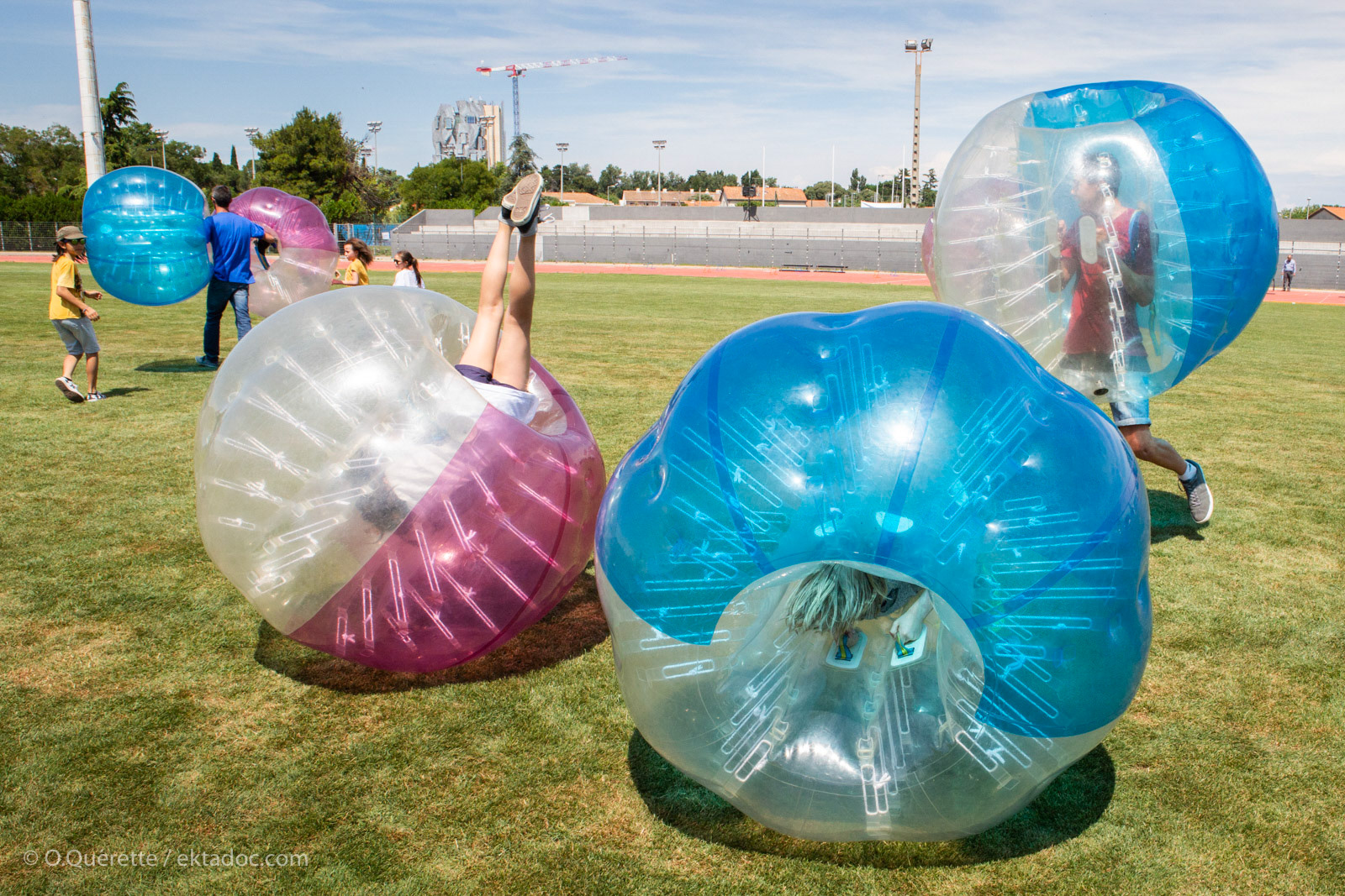 Fête de l'office des sports au stade Fournier à Arles