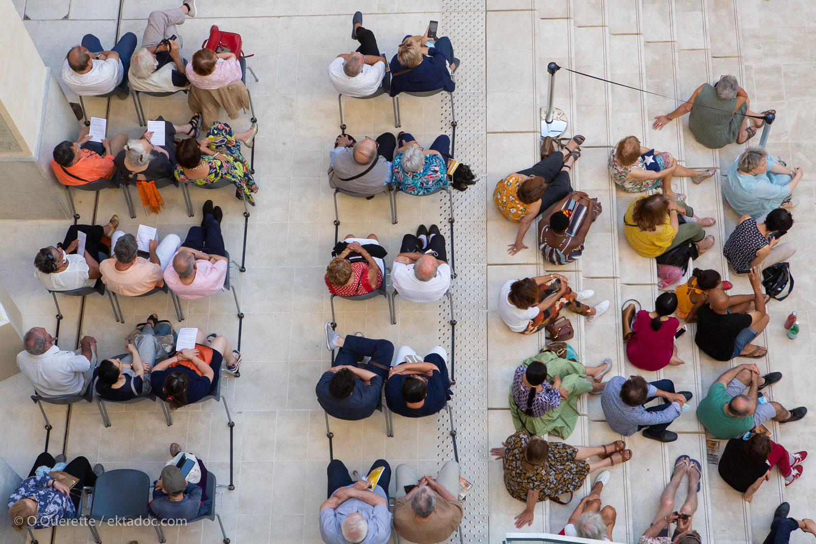Représentation musicale dans la cour du Museon Arlaten lors de la Nuit des Musées à Arles