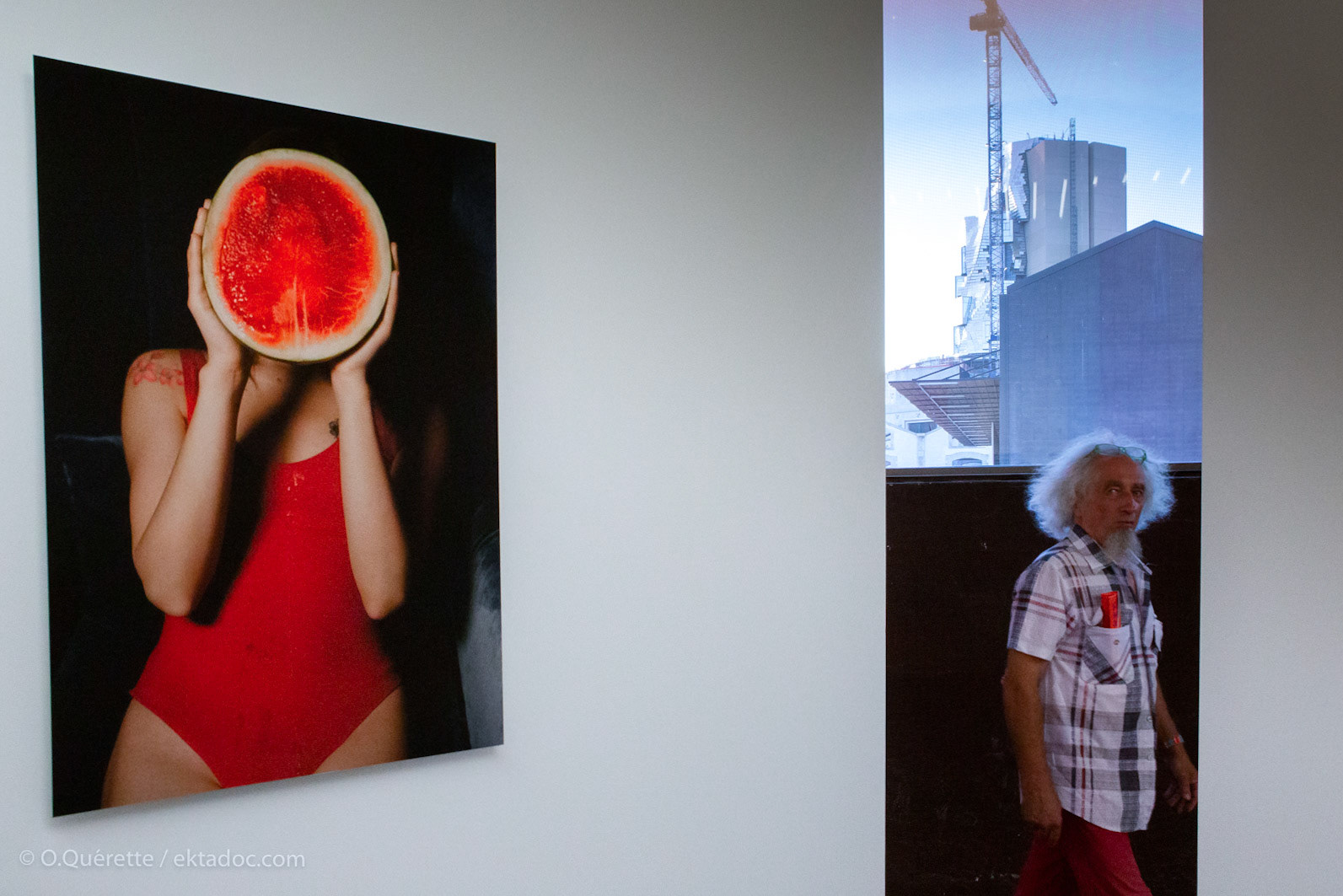 Exposition Luma à la grande halle lors des Rencontres de la Photographie d'Arles