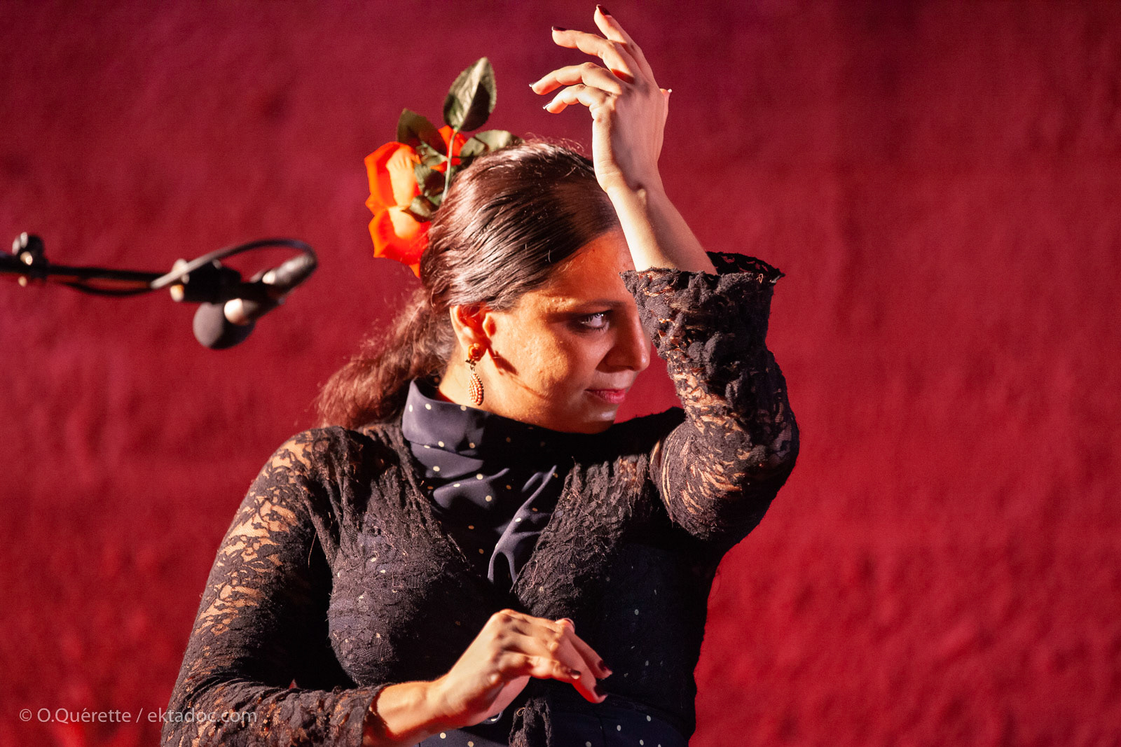 Festival Flamenca dans la cour de l'Archevêché à Arles