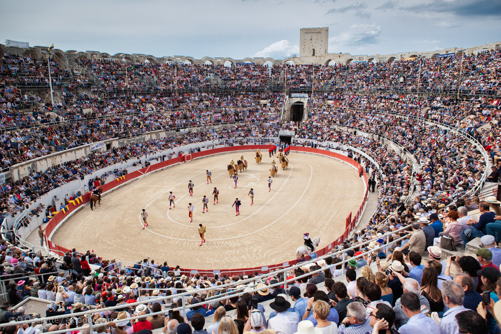 Corrida aux arènes d'Arles,  feria de Pâques