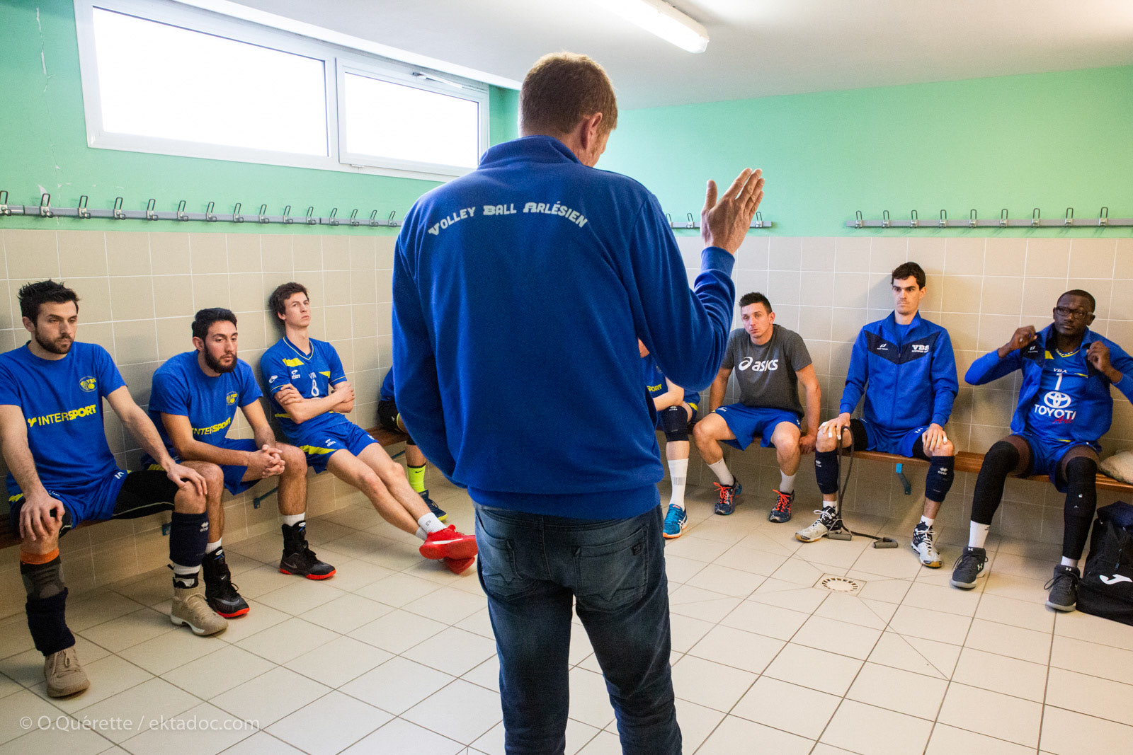 Le Volley Ball Arlesien au gymnase Fournier de Arles
