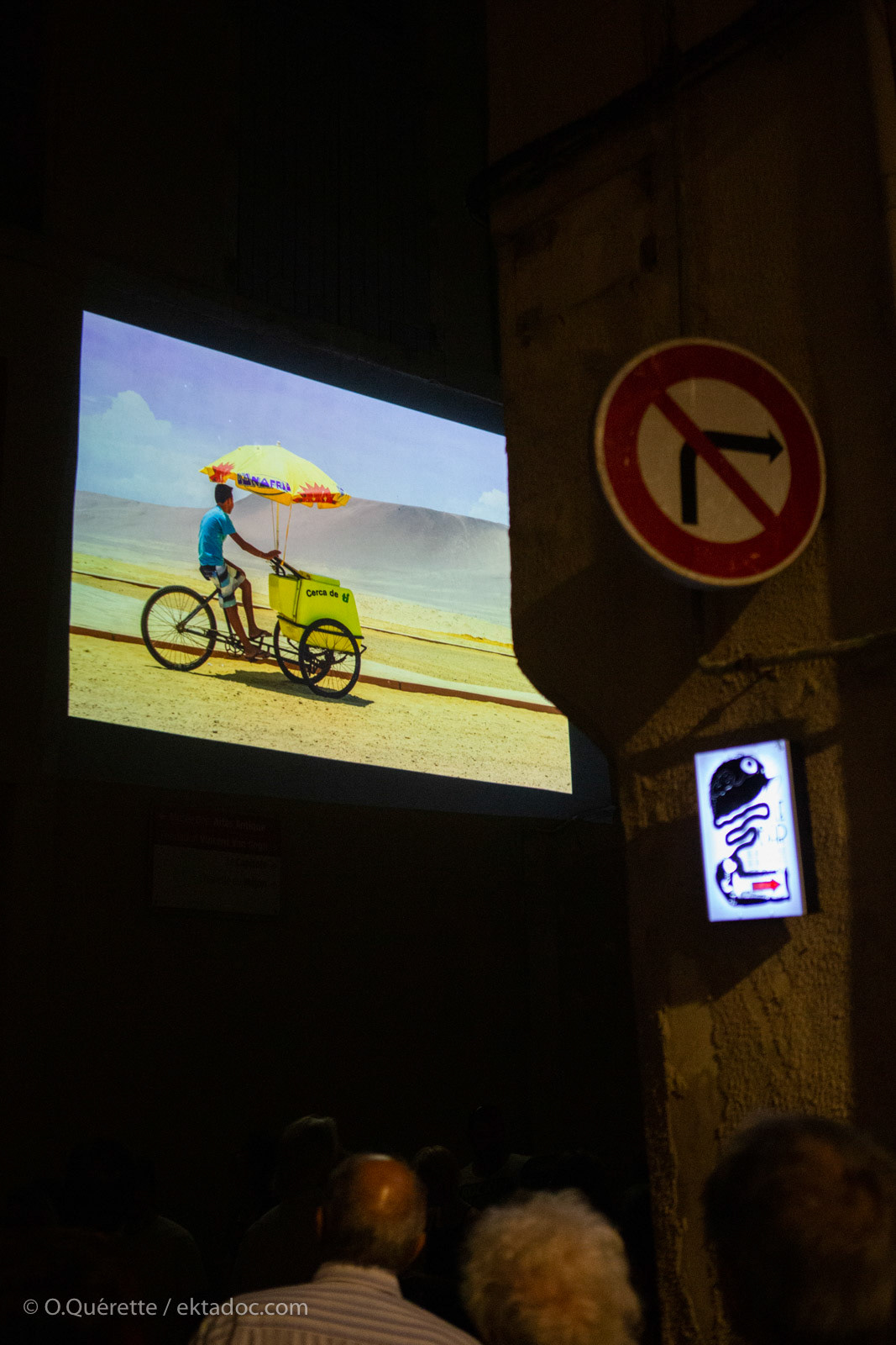 Nuit de la Roquette à Arles lors des Rencontres de la Photographie