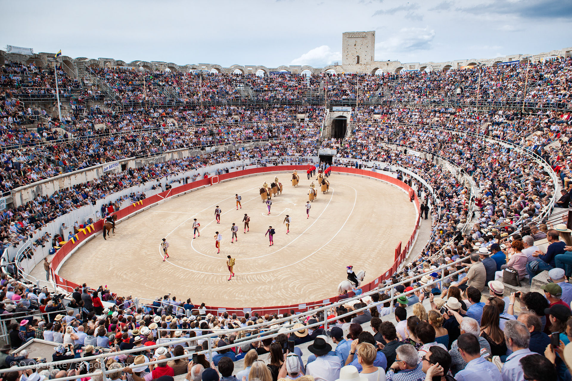 Corrida aux arènes d'Arles, feria de Pâques