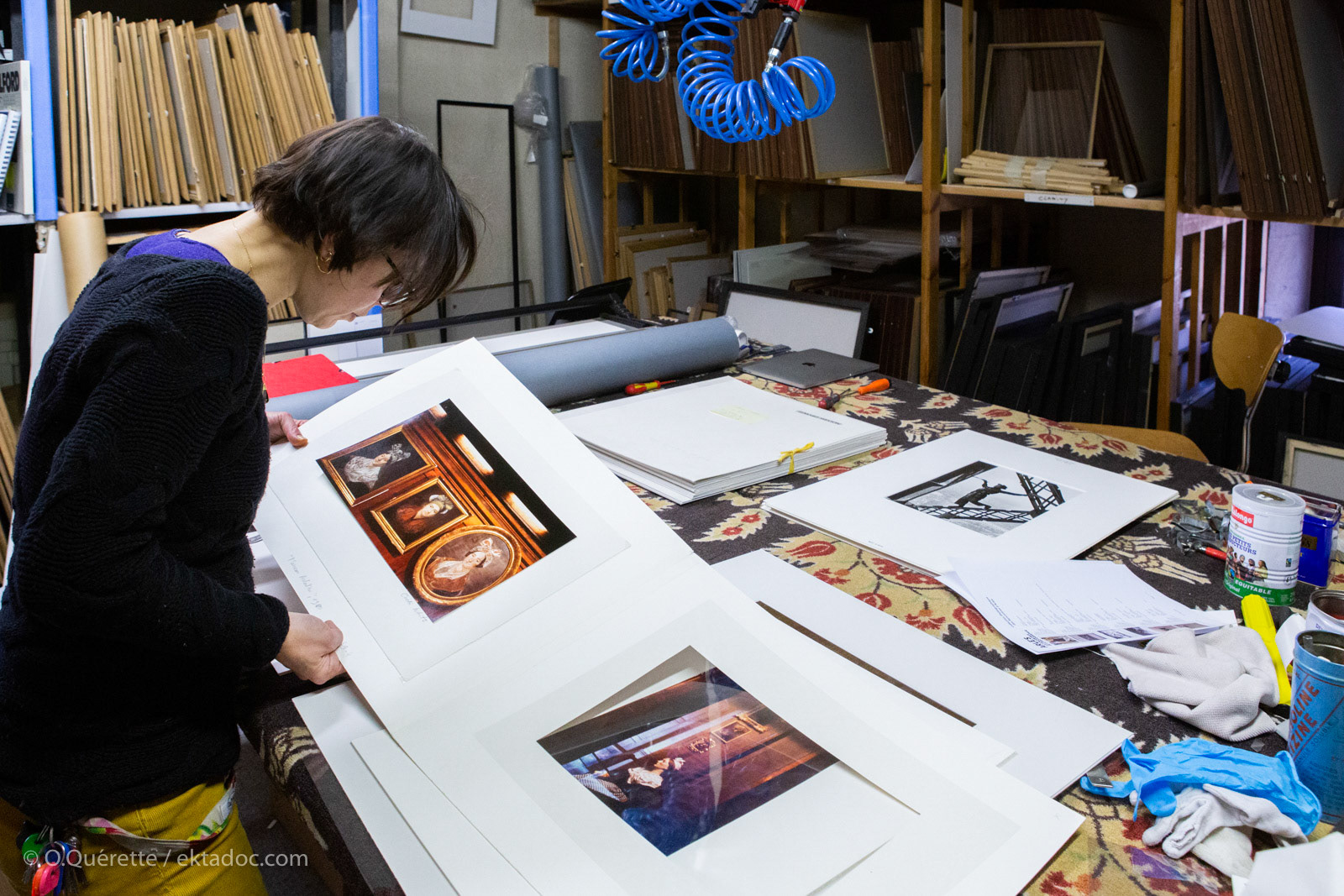 Atelier à l'ancienne Ecole Nationale Supérieure de la Photographie à Arles