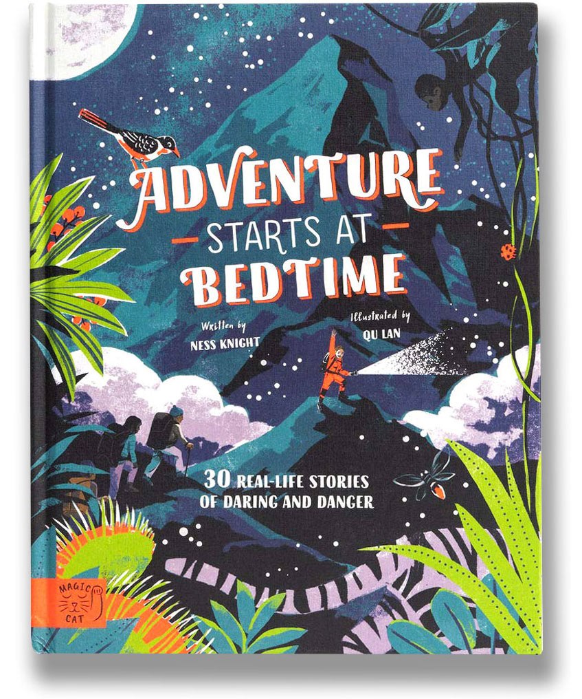 QU Lan | Illustration - Design - Adventure Starts at Bedtime