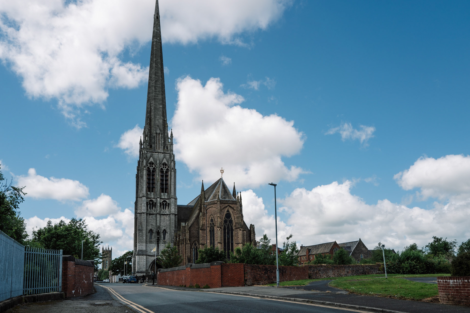 Now home to a family of peregrines
