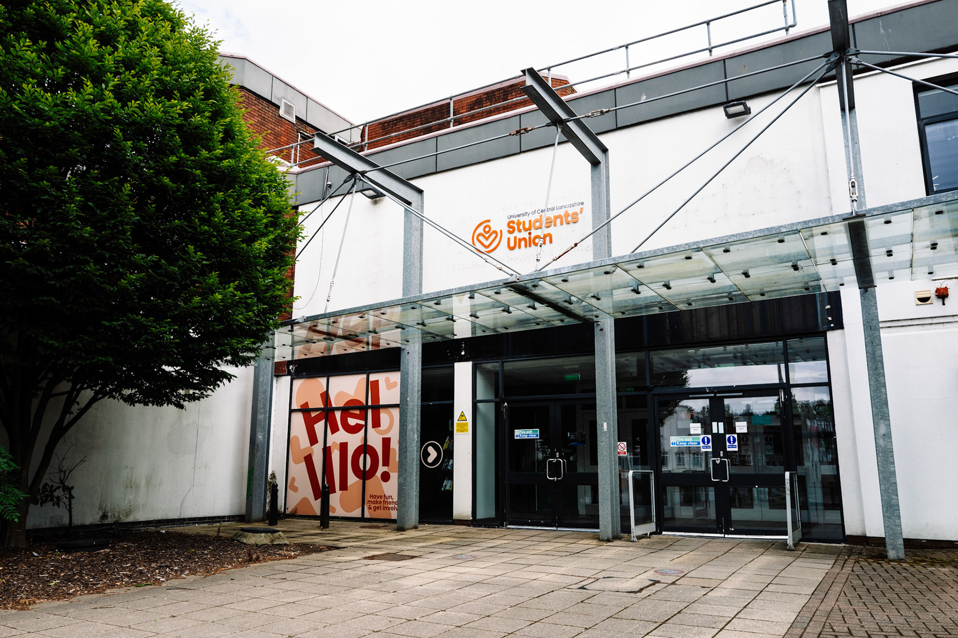 New Student Union entrance