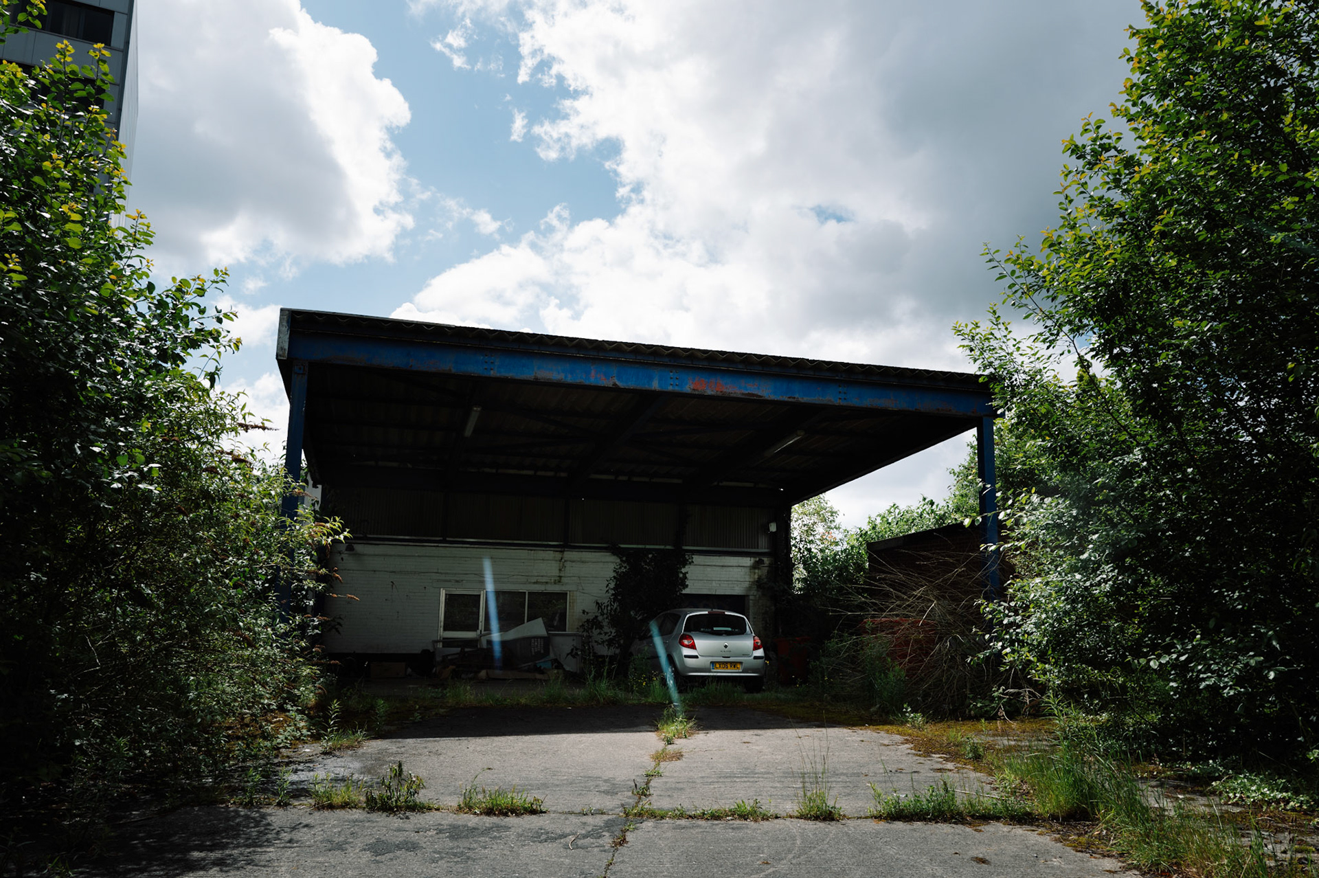 Behind Marshall House