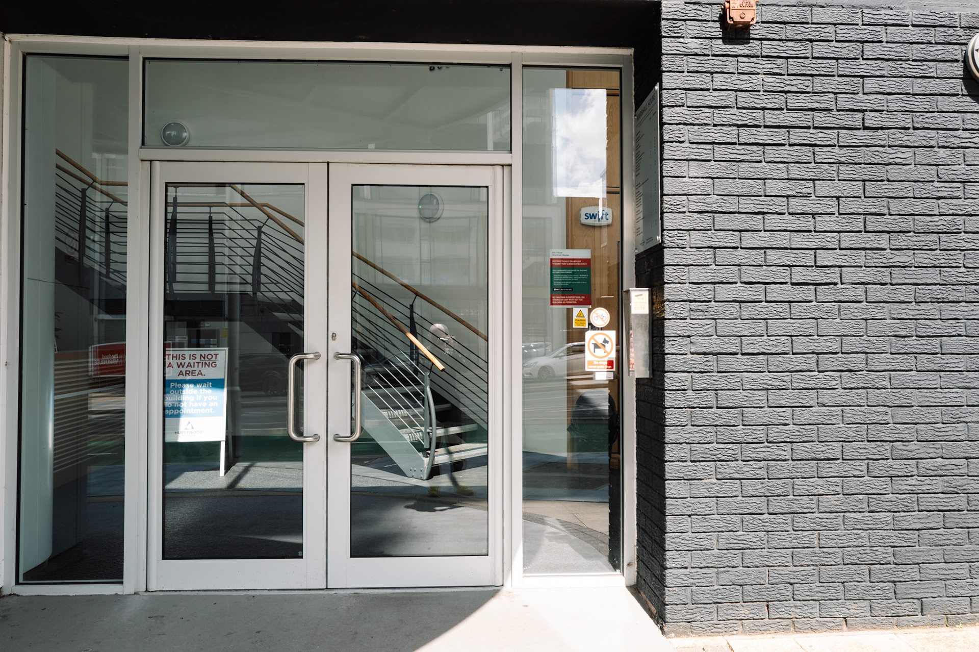 Marshall House entrance