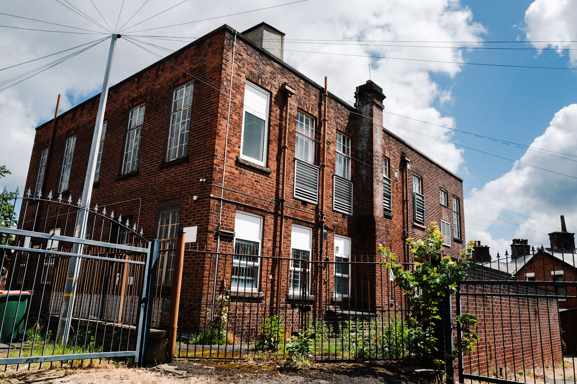 Telephone exchange behind 101