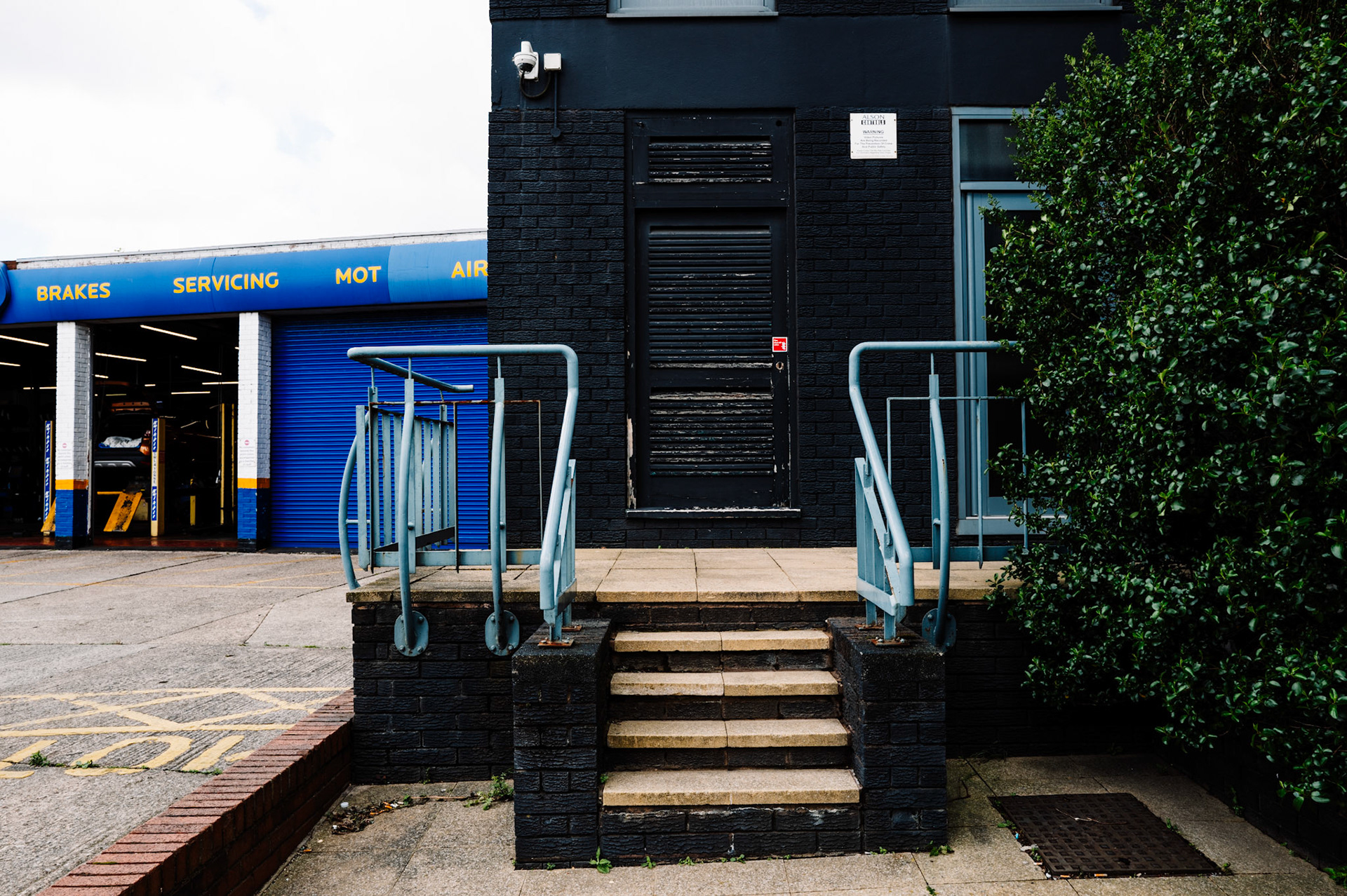 Steps to Marshall House