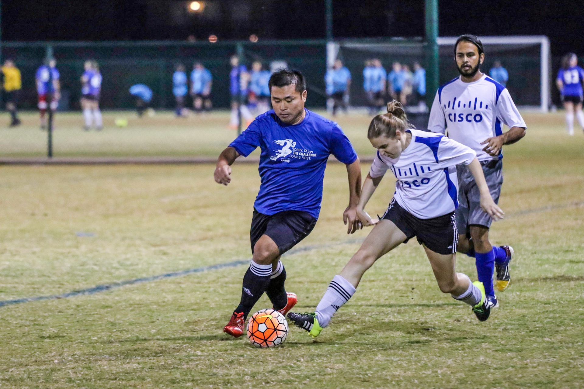 Cisco Corporate Challenge Soccer. Richardson, Texas. Sept 11, 2017