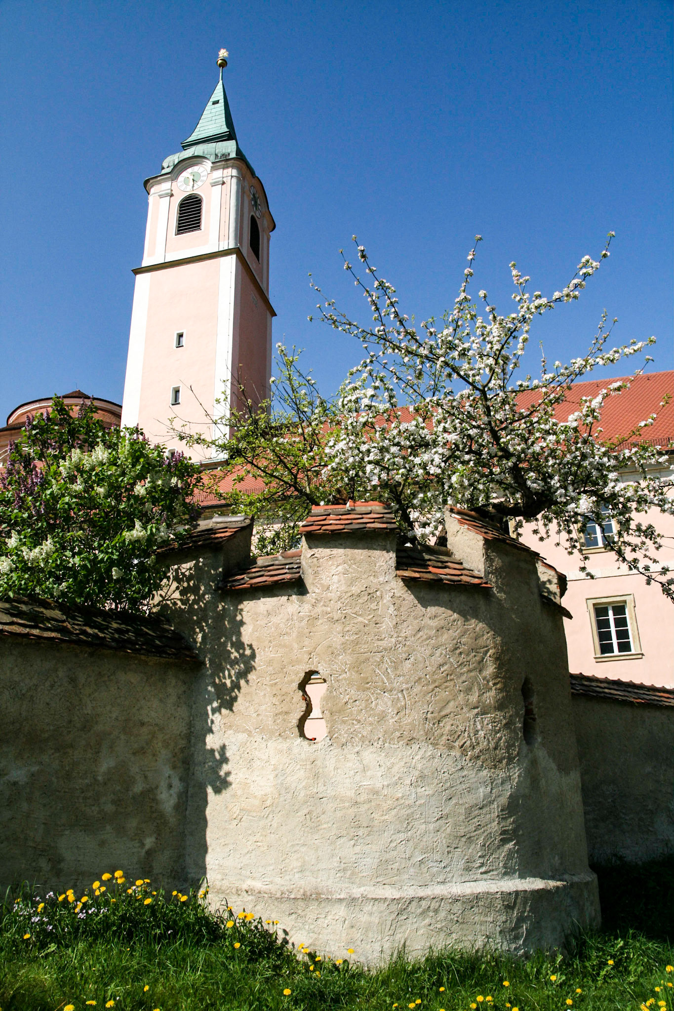 Monastery Weltenburg. Danube Gorge, Kelheim, Germany. Apr 28, 2009