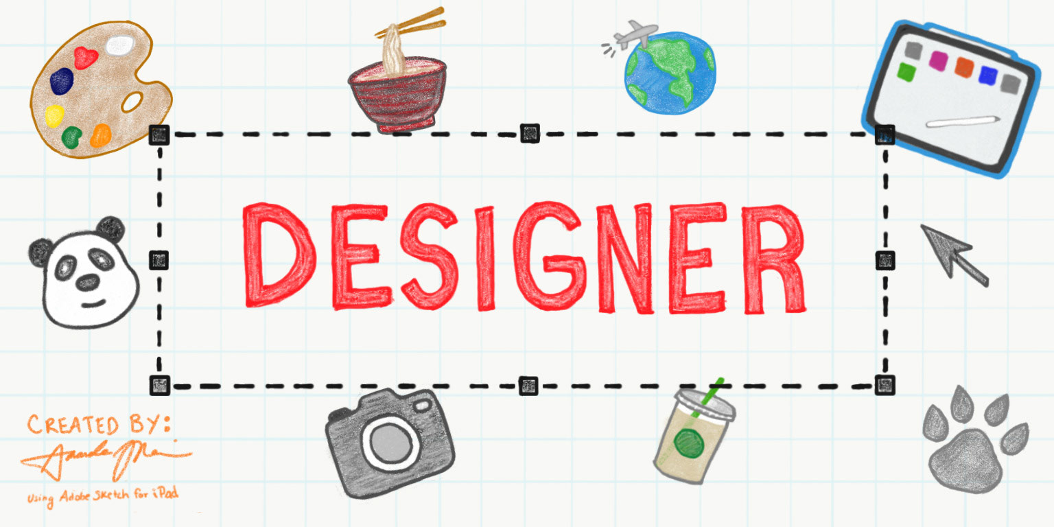 Don’t get to sketch often but decided to go back to my favorite medium of color pencils. When asked to add a bit of you to your LinkedIn cover photo, you do this on the iPad using Adobe Sketch. 