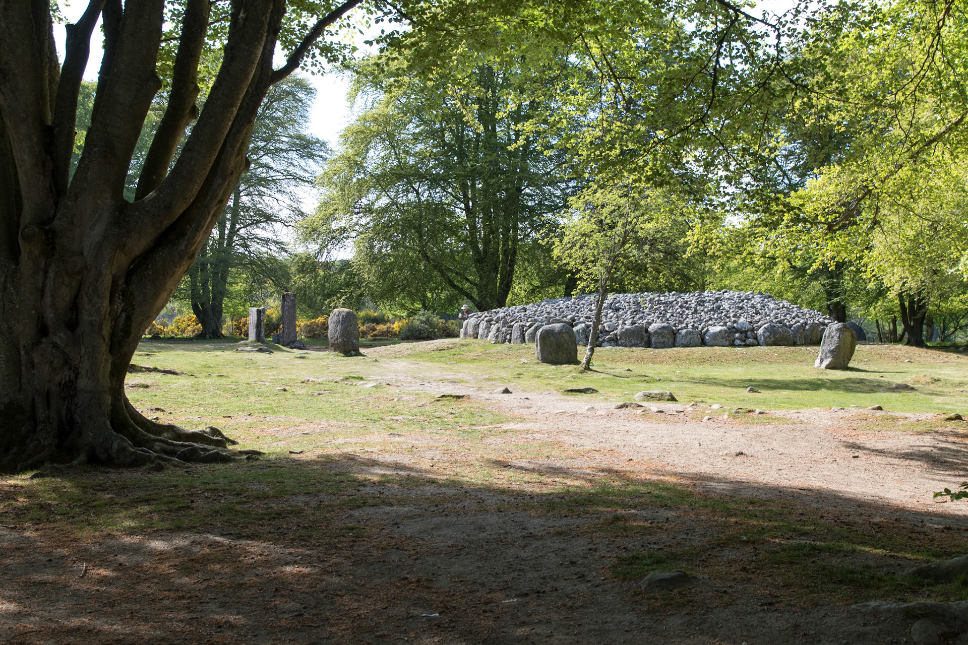 Clava Cairns in Inverness Scotland