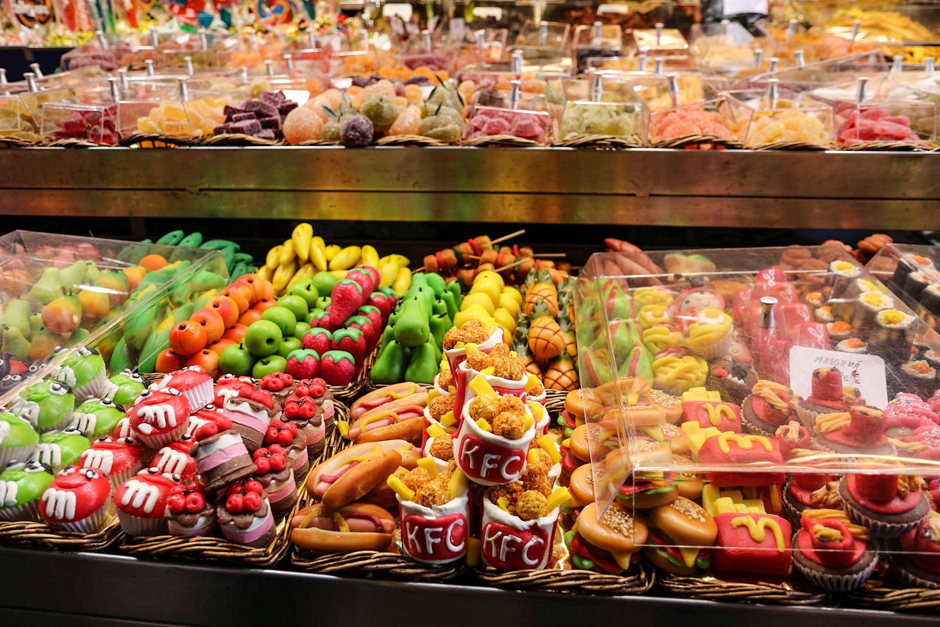 La Rambla. Barcelona, Spain. Nov 13, 2015