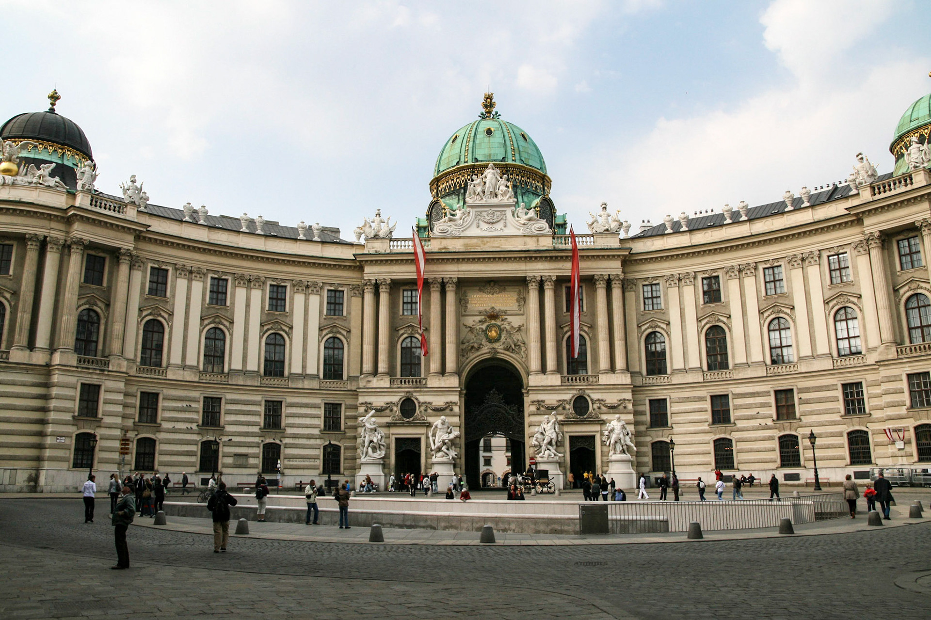 The Hofburg. Vienna, Austria. May 1, 2009