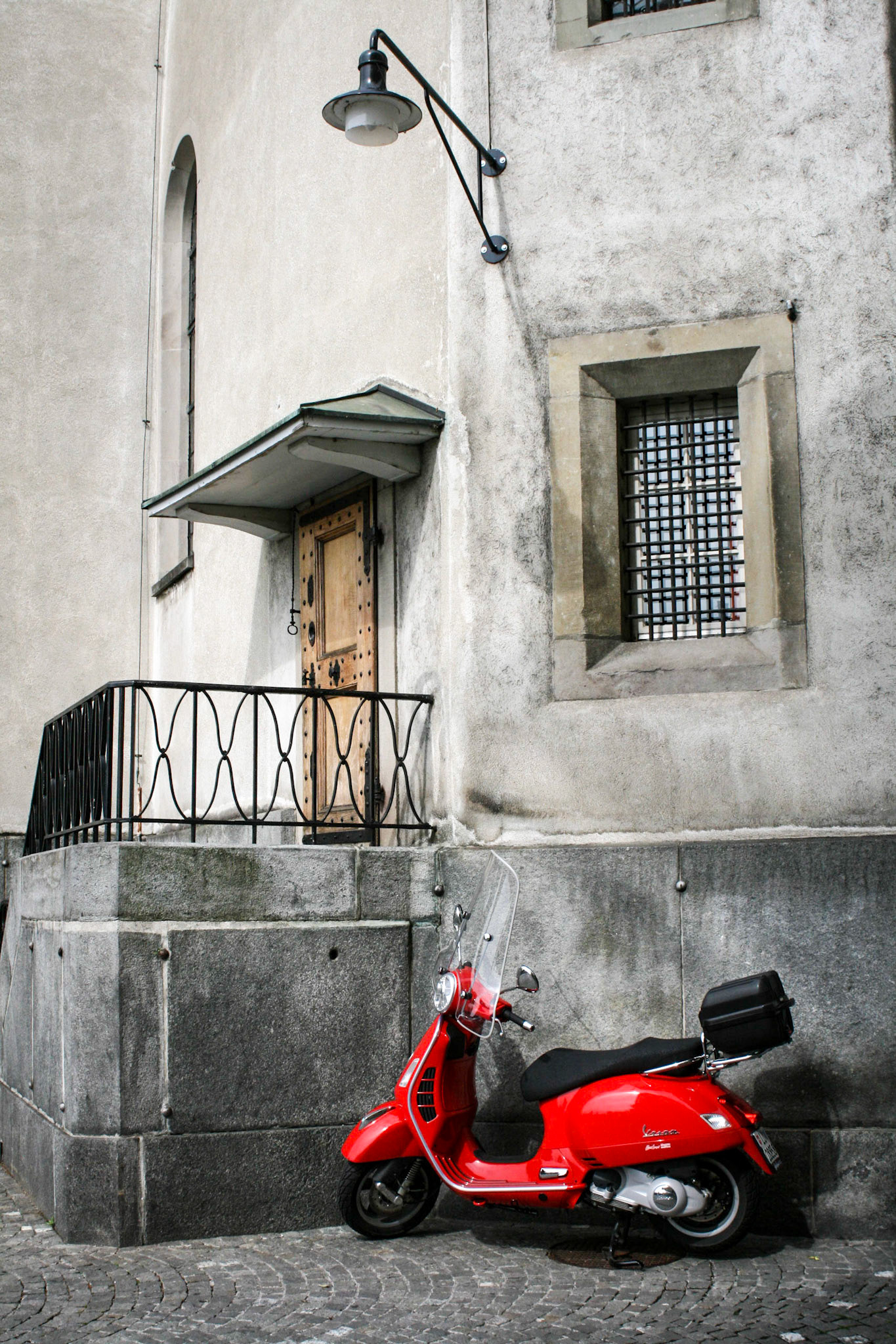 Near the Chapel Bridge. Lucerne, Switzerland. May 18, 2008