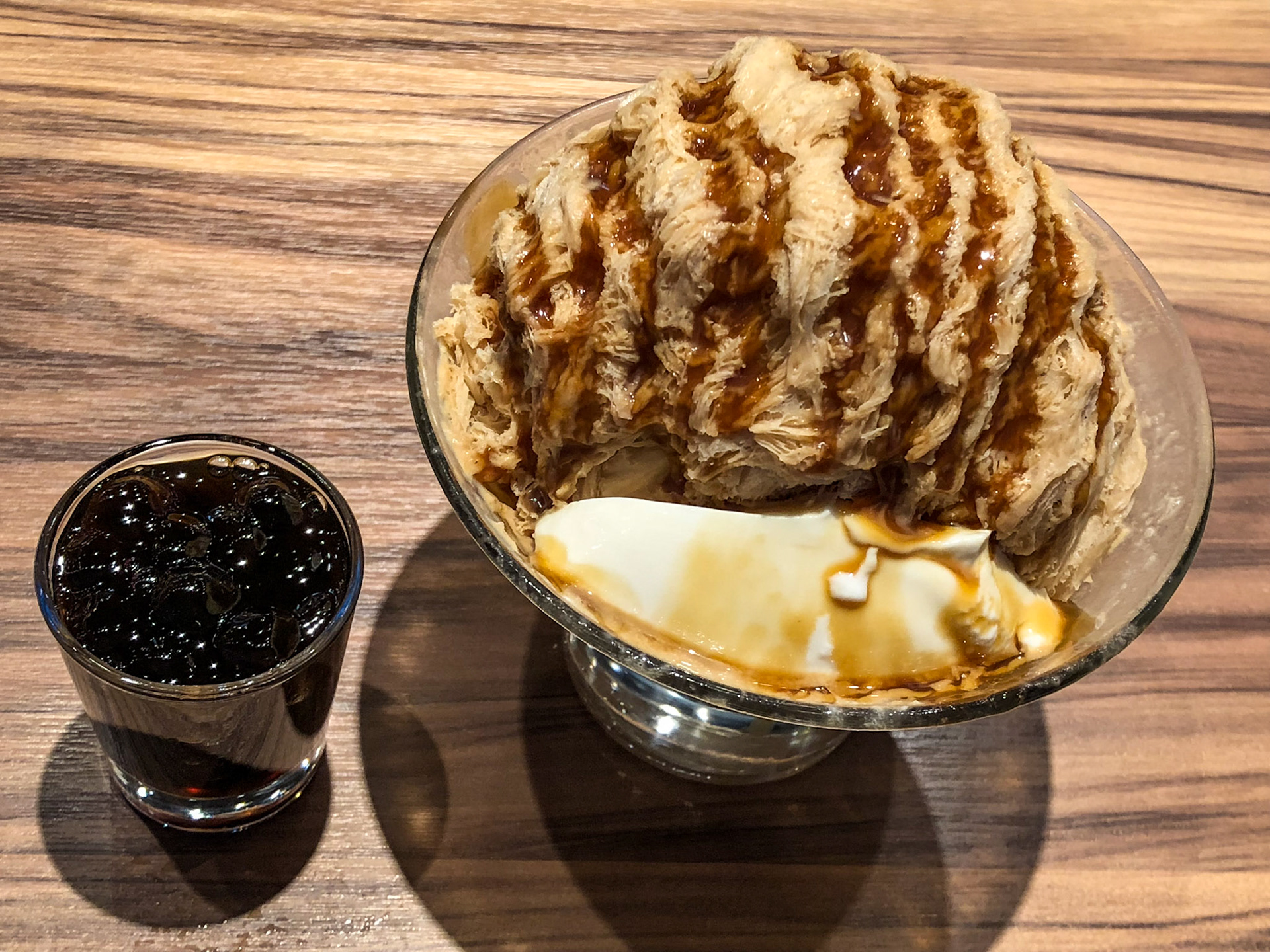 Ice Monster Milk Team Shaved Ice. Xinyi, Taipei, Taiwan. Jan 16, 2018