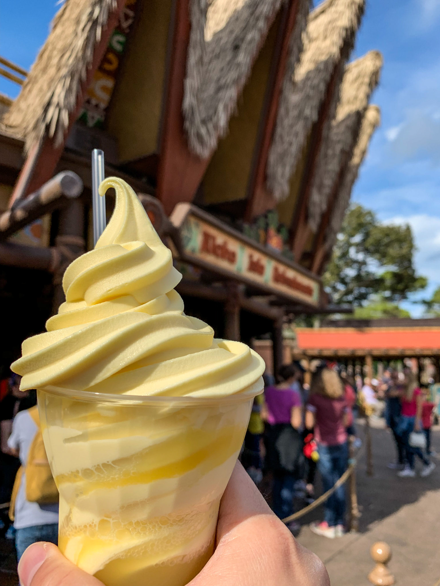 Dole Whip, Magic Kingdom, Walt Disney World. Feb 2, 2019
