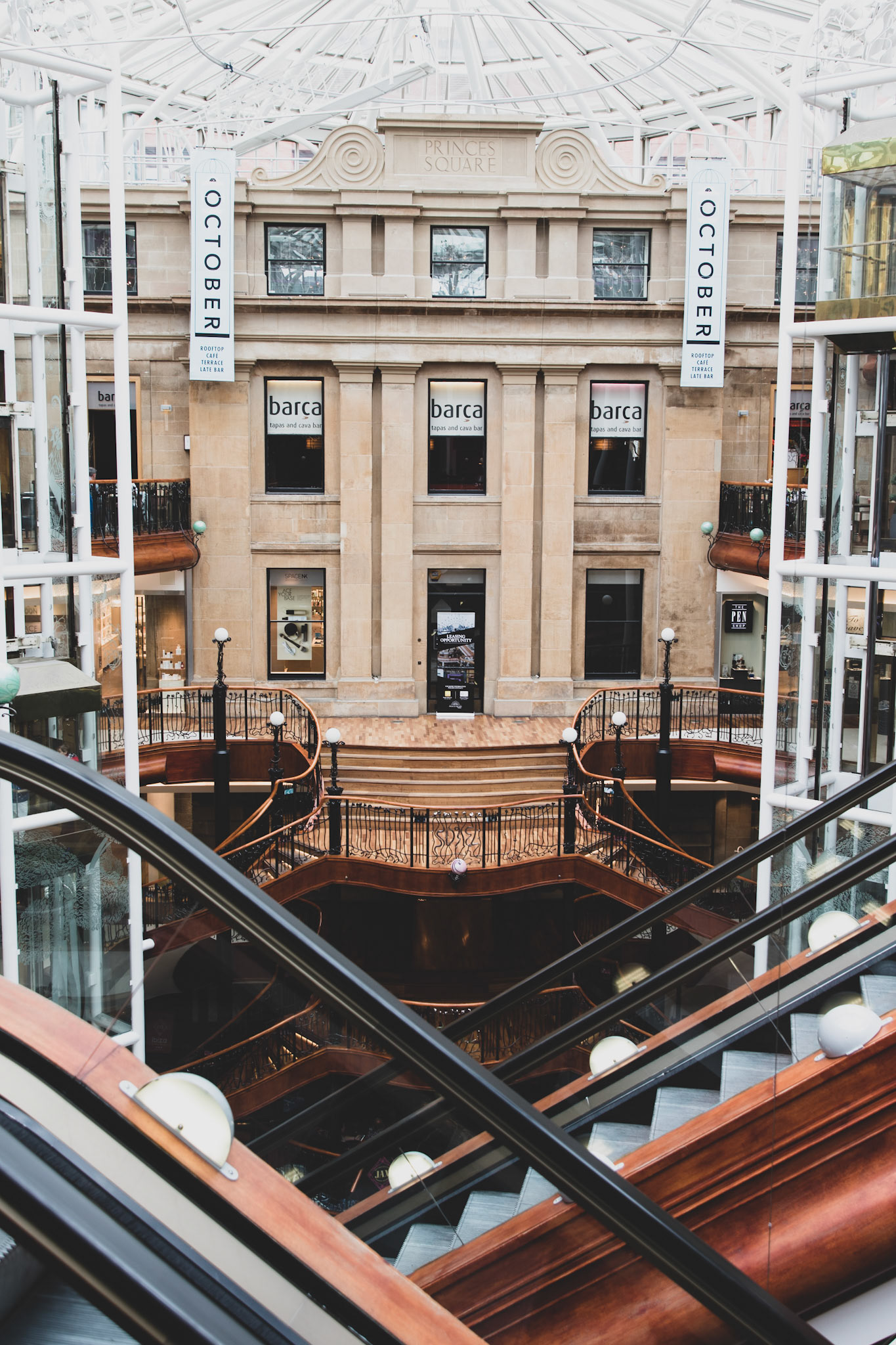 Princes Square Shopping Centre, Glasgow, Scotland