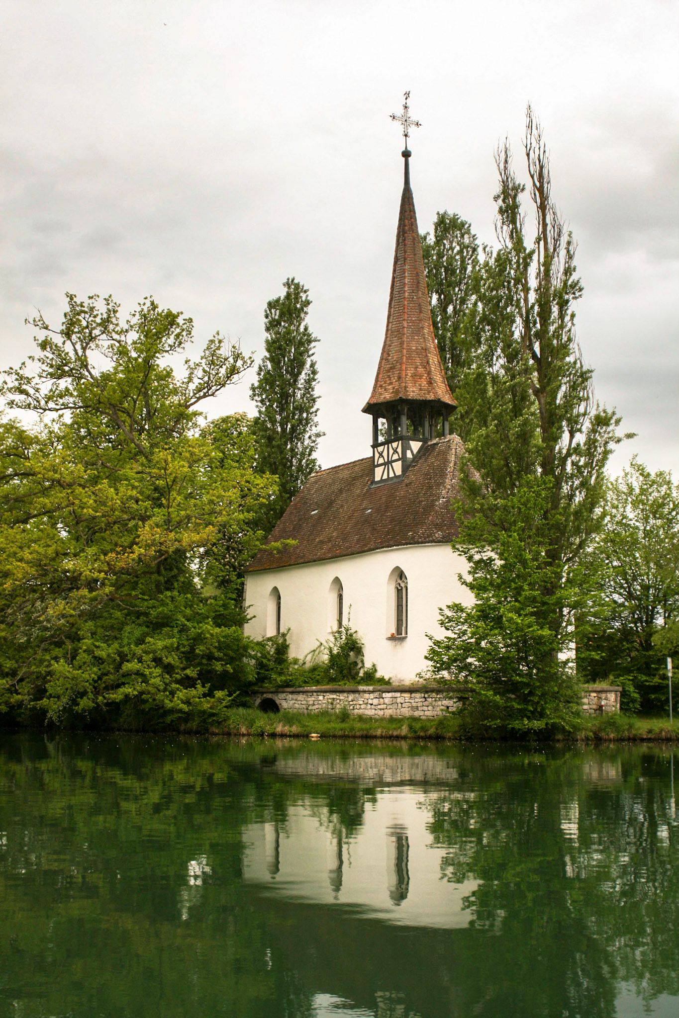 Spitzkirche / Magdalenenkapelle. Rheinau, Switzerland. May 17, 2008
