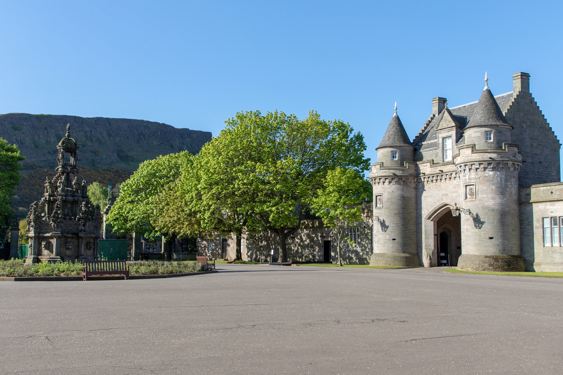 The Palace of Holyroodhouse