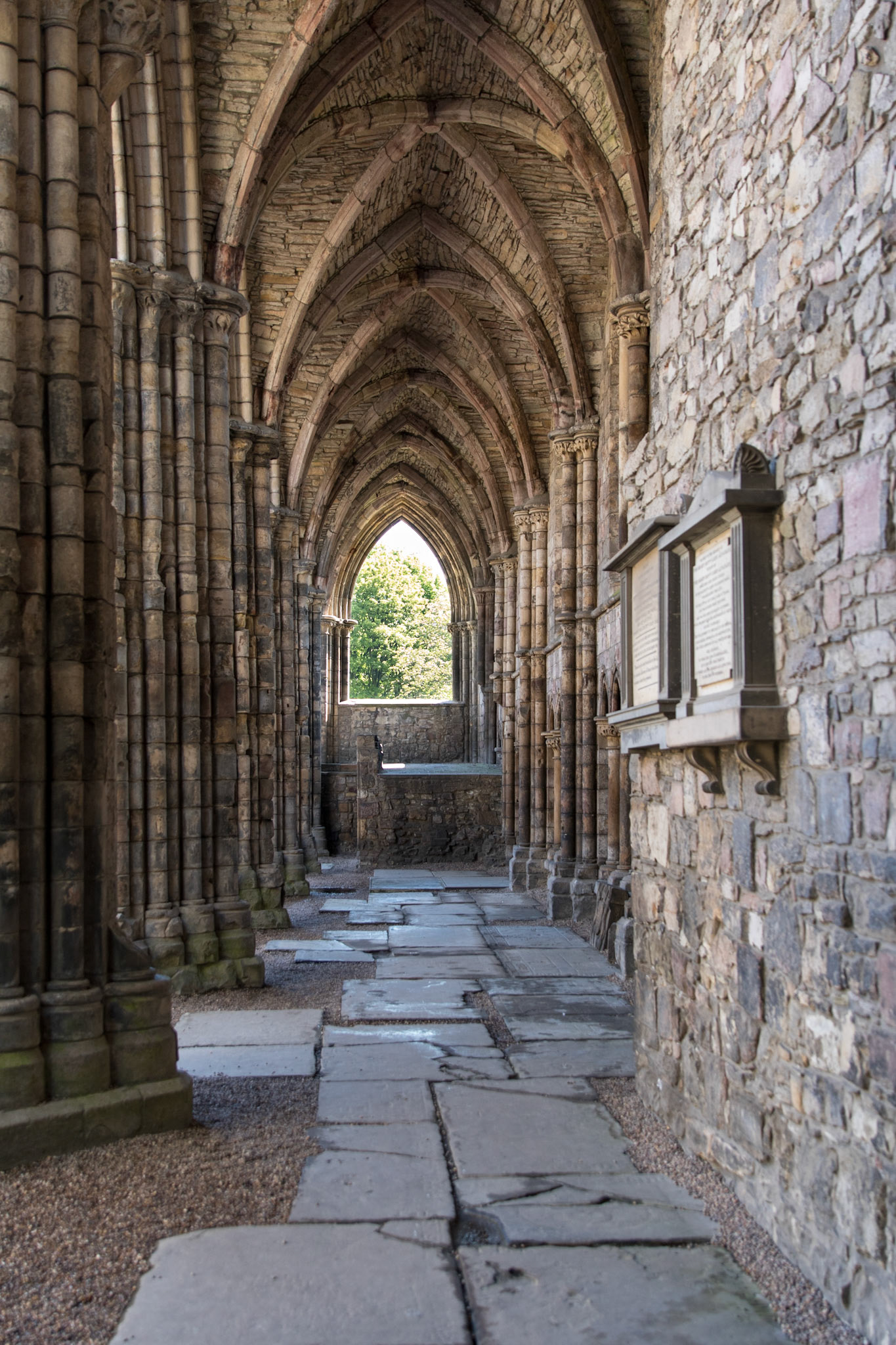 The Palace of Holyroodhouse - The Abbey