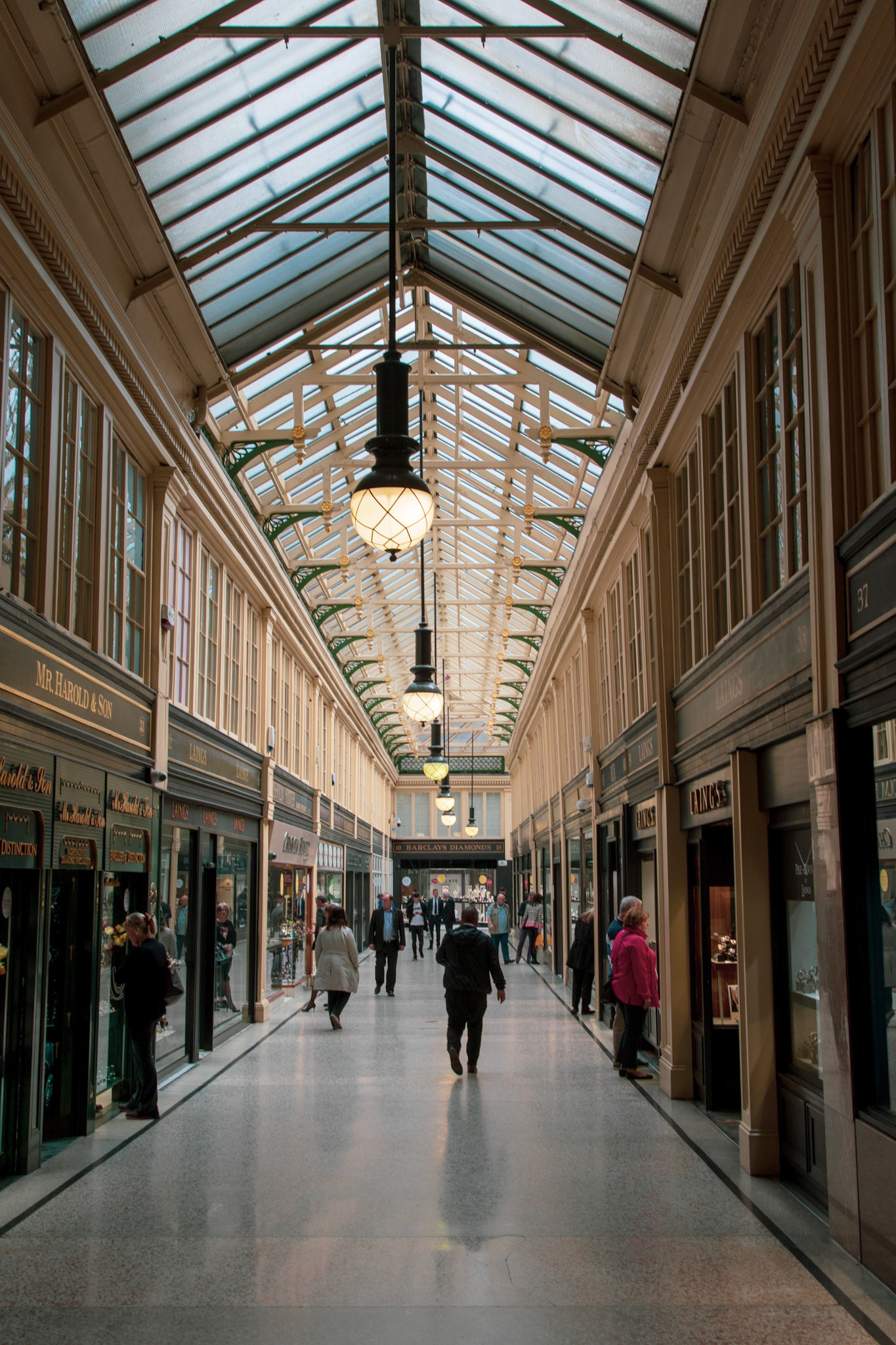 Argyll Arcade, Glasgow, Scotland