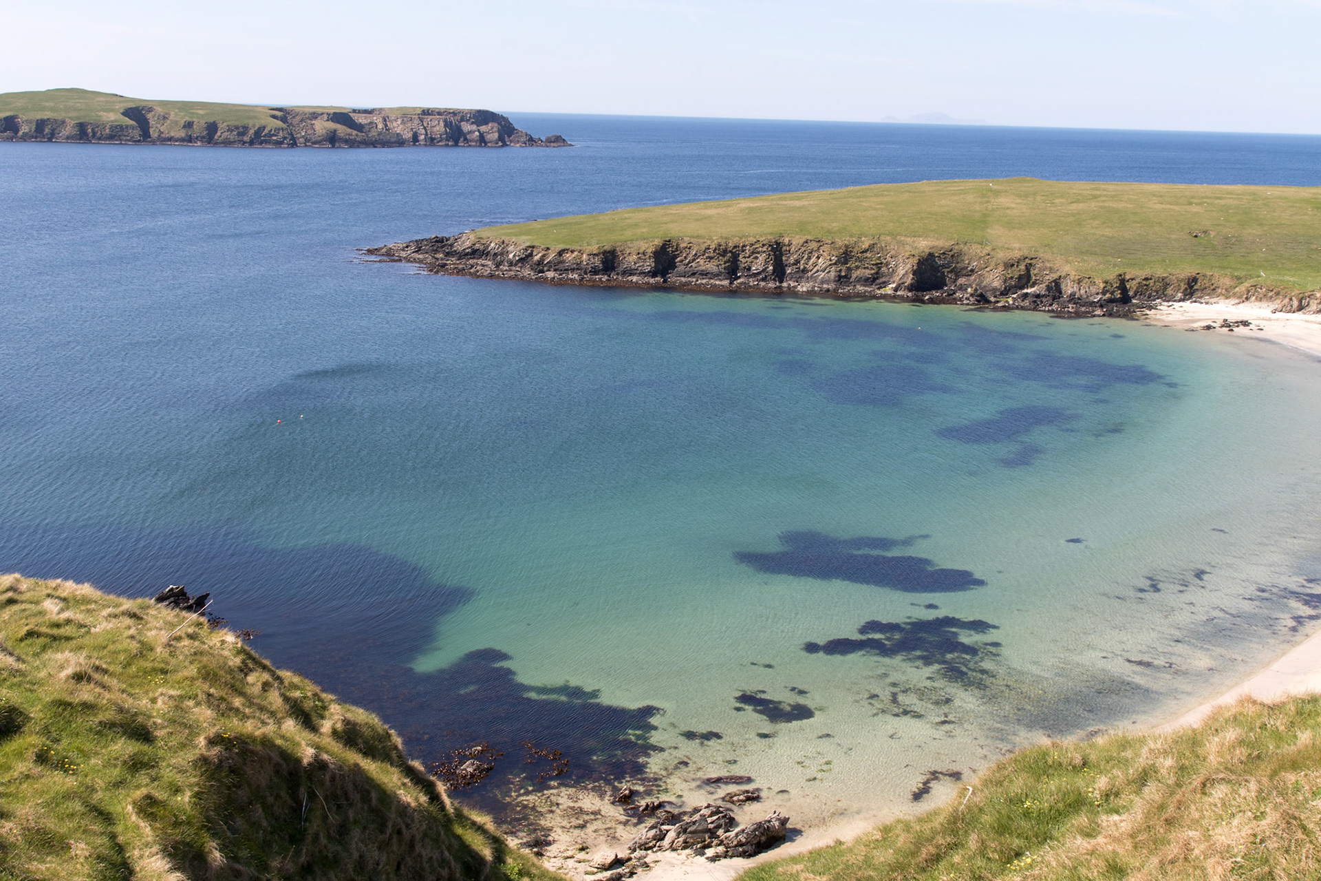 Shetland Islands near Scousburgh