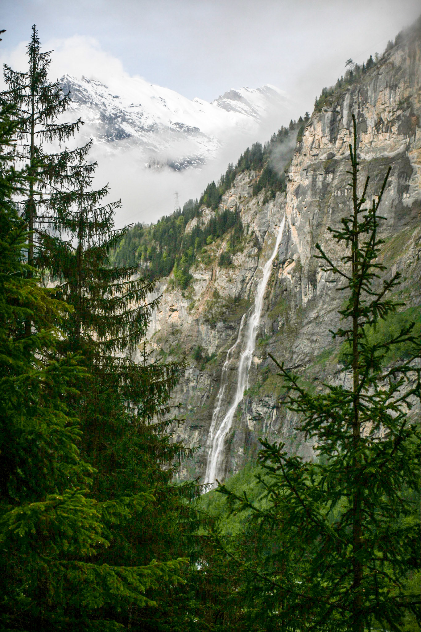 Trümmelbach Falls. Lauterbrunnen, Switzerland. May 19, 2008