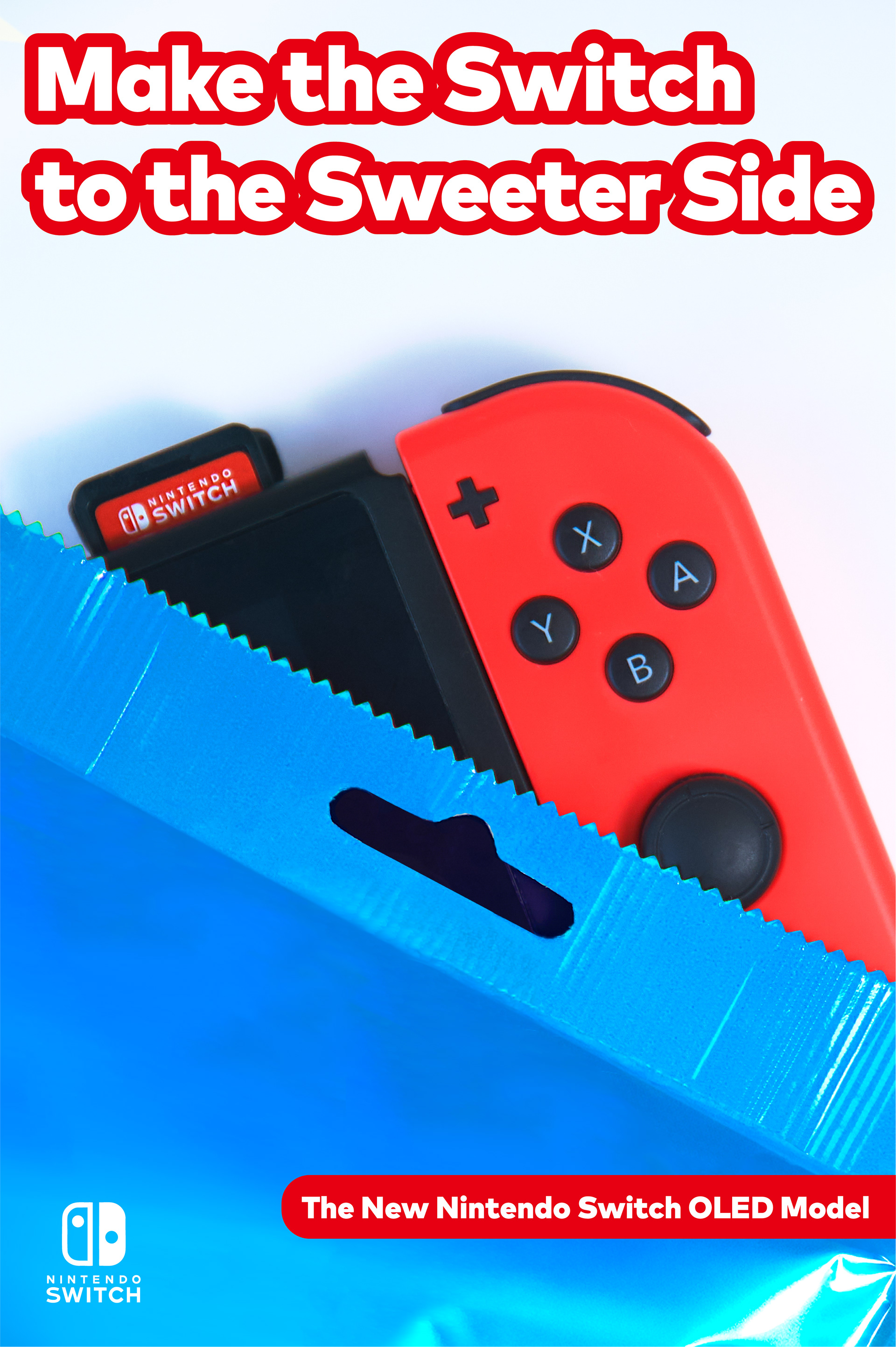 Recolored & cleaned up packaging, experimented with type & logo placement