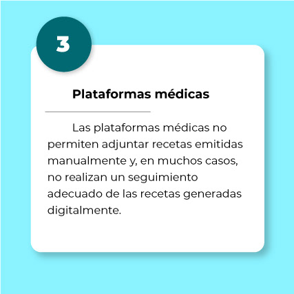 3. Plataformas médicas.